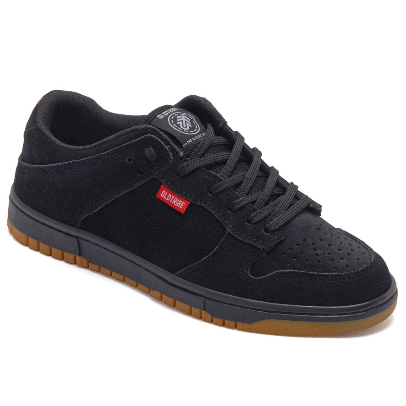 Tênis Old Tribe Dunk Basket Skatista Masculino Preto
