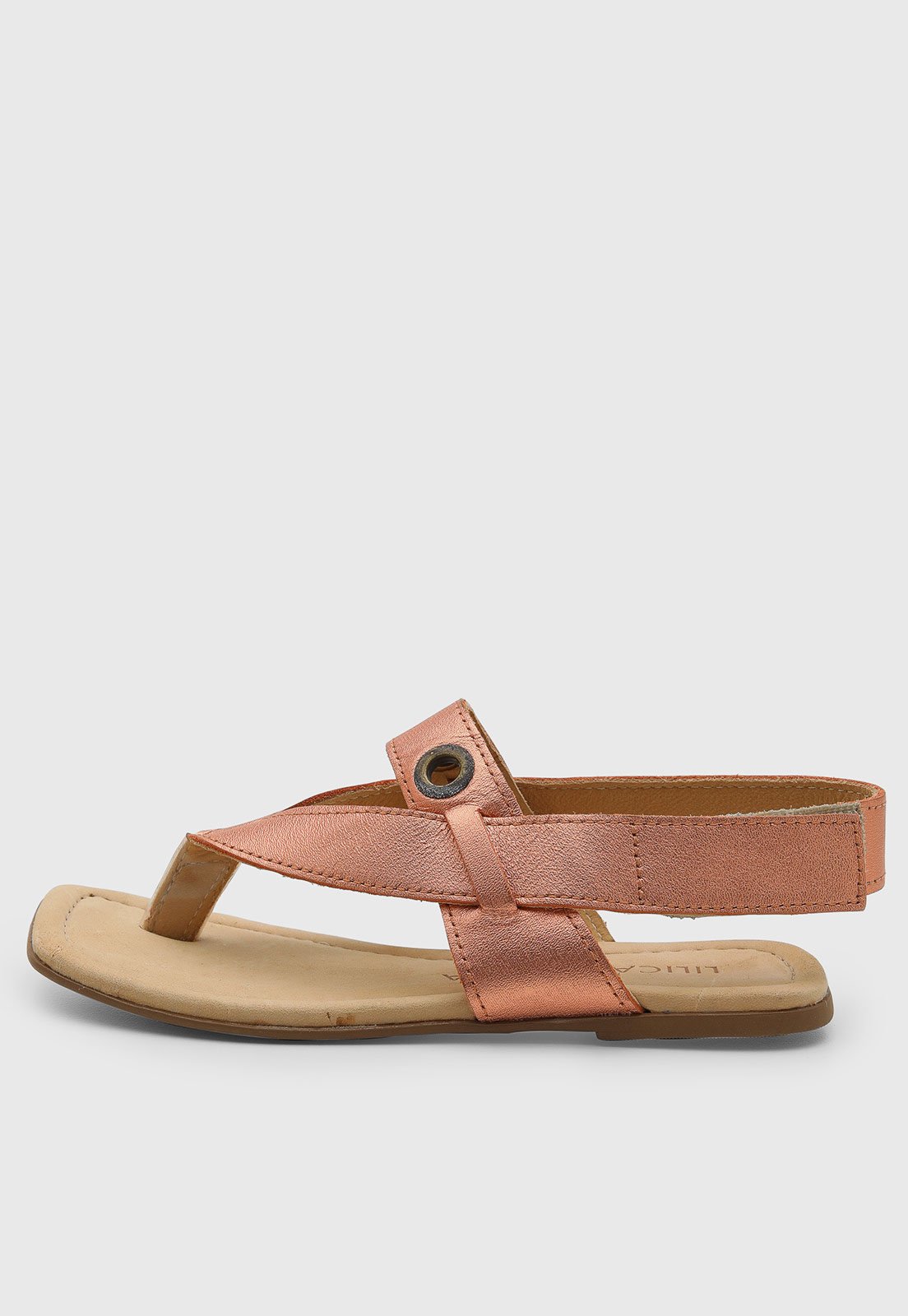 Vista 3 Infantil - Sandália Lilica Ripilica Duo Metalizada Rosada cobre Lilica Ripilica cobre
