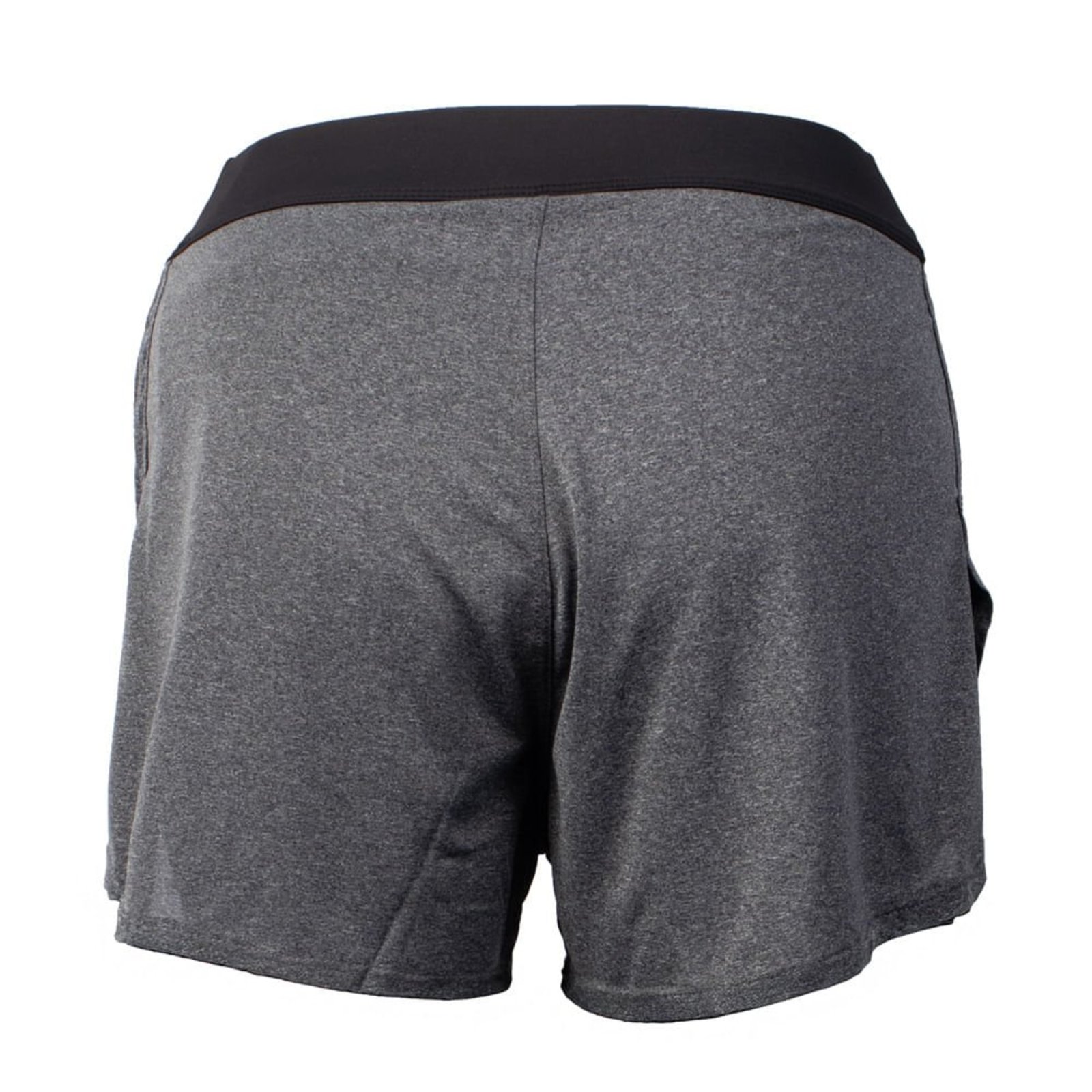Vista 3 Short Feminino Fila Double Basic Train III Compressão cinza Fila cinza