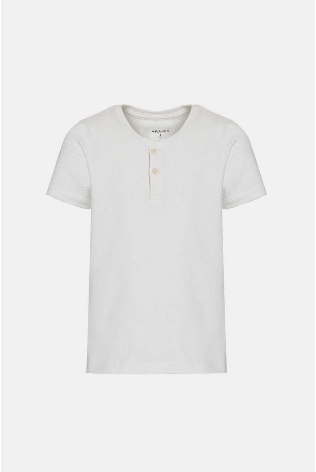Infantil – Camiseta Aramis Manga Curta Portuguesa Tricot Off White
