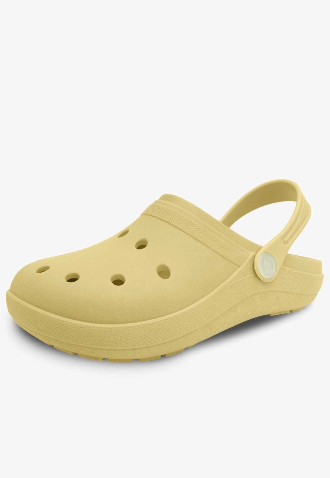 Vista 2 Infantil - Babuche Pópidi amarelo Pópidí amarelo