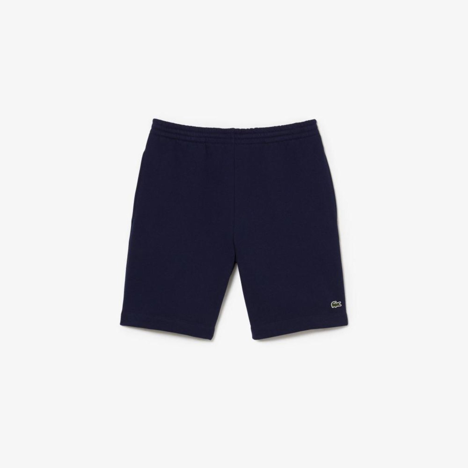 Shorts Lacoste masculino Lacoste de Lã de Algodão Escovado Orgânico Azul