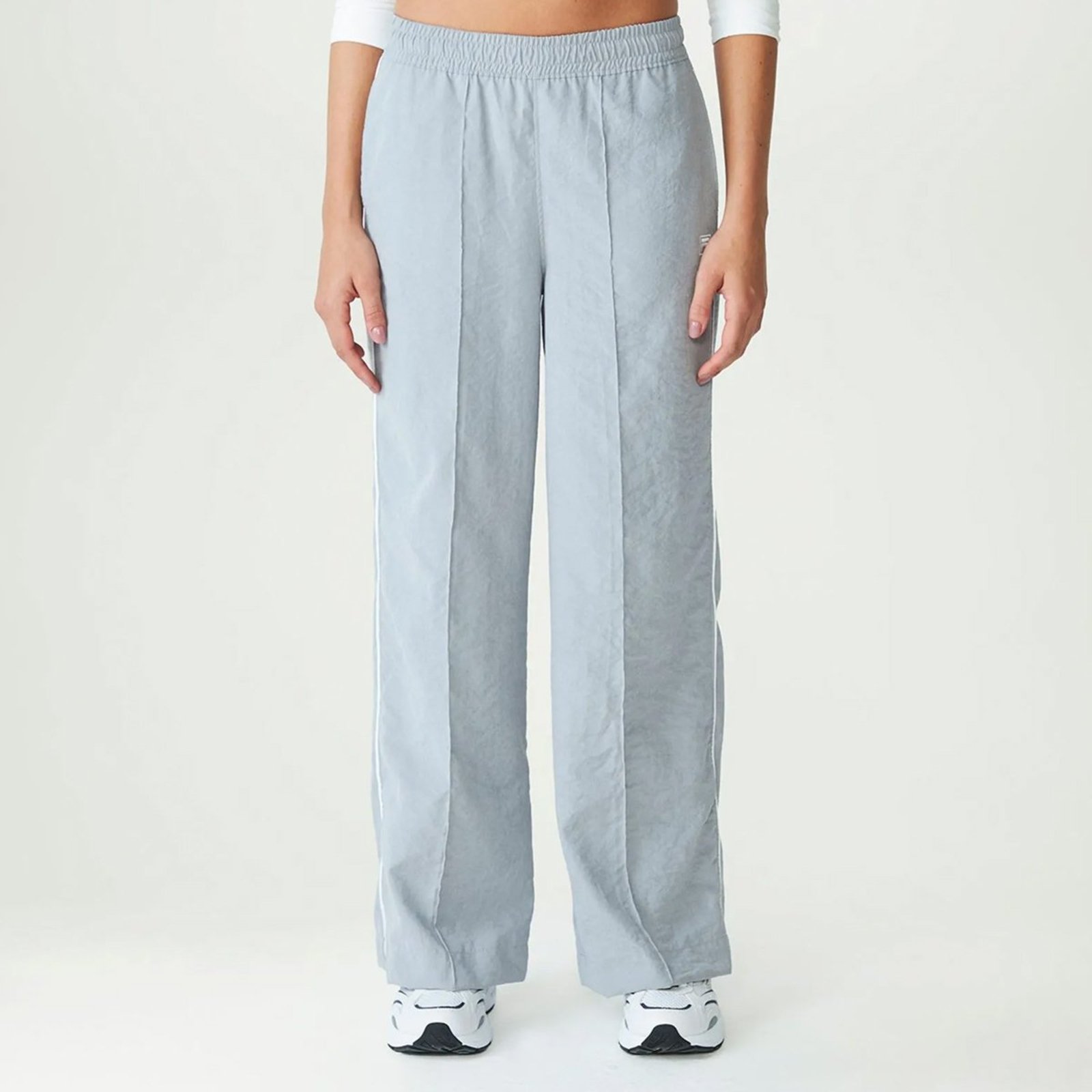 Calça Fila Wide F-Box Feminina Cinza