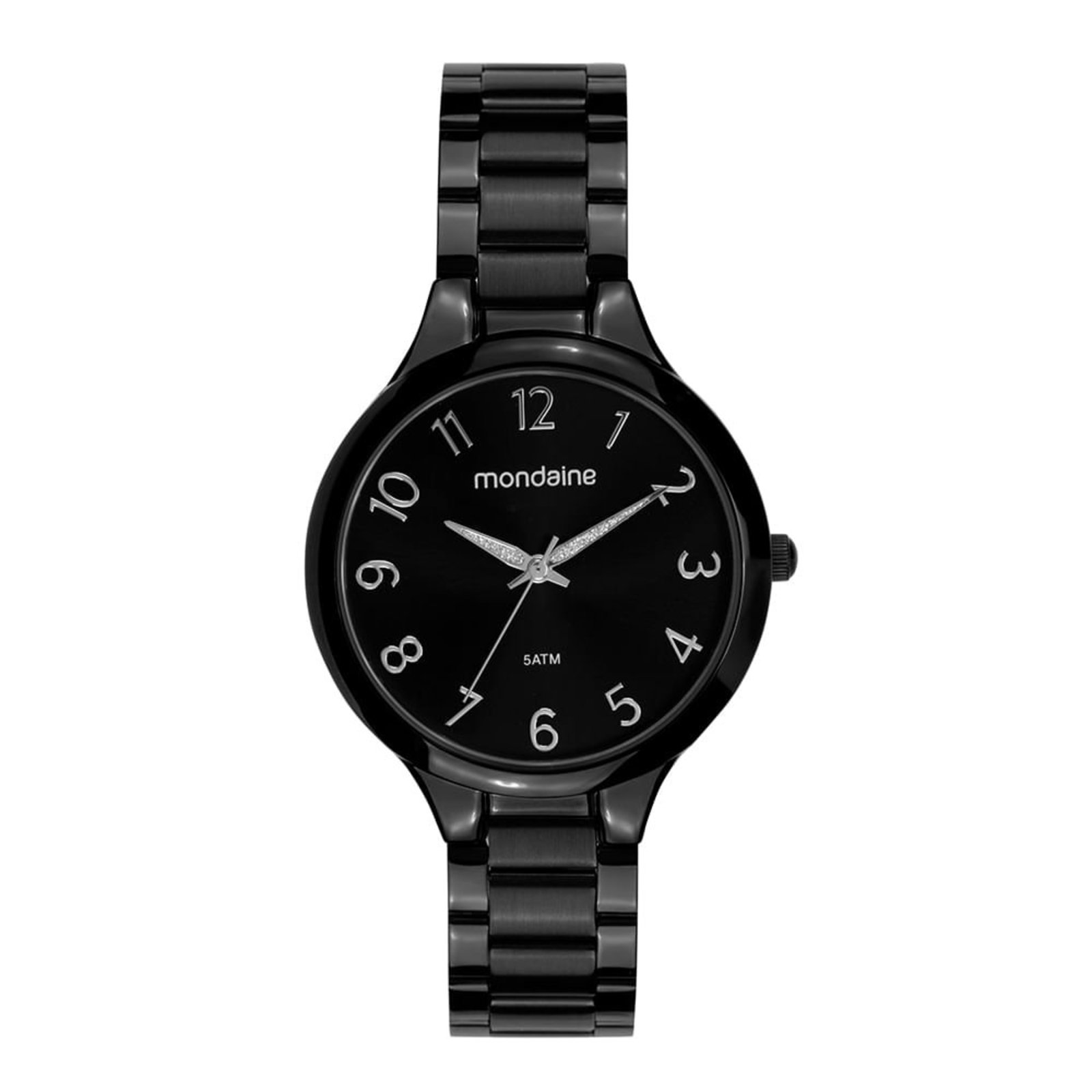 Relógio Feminino Casual Preto Mondaine