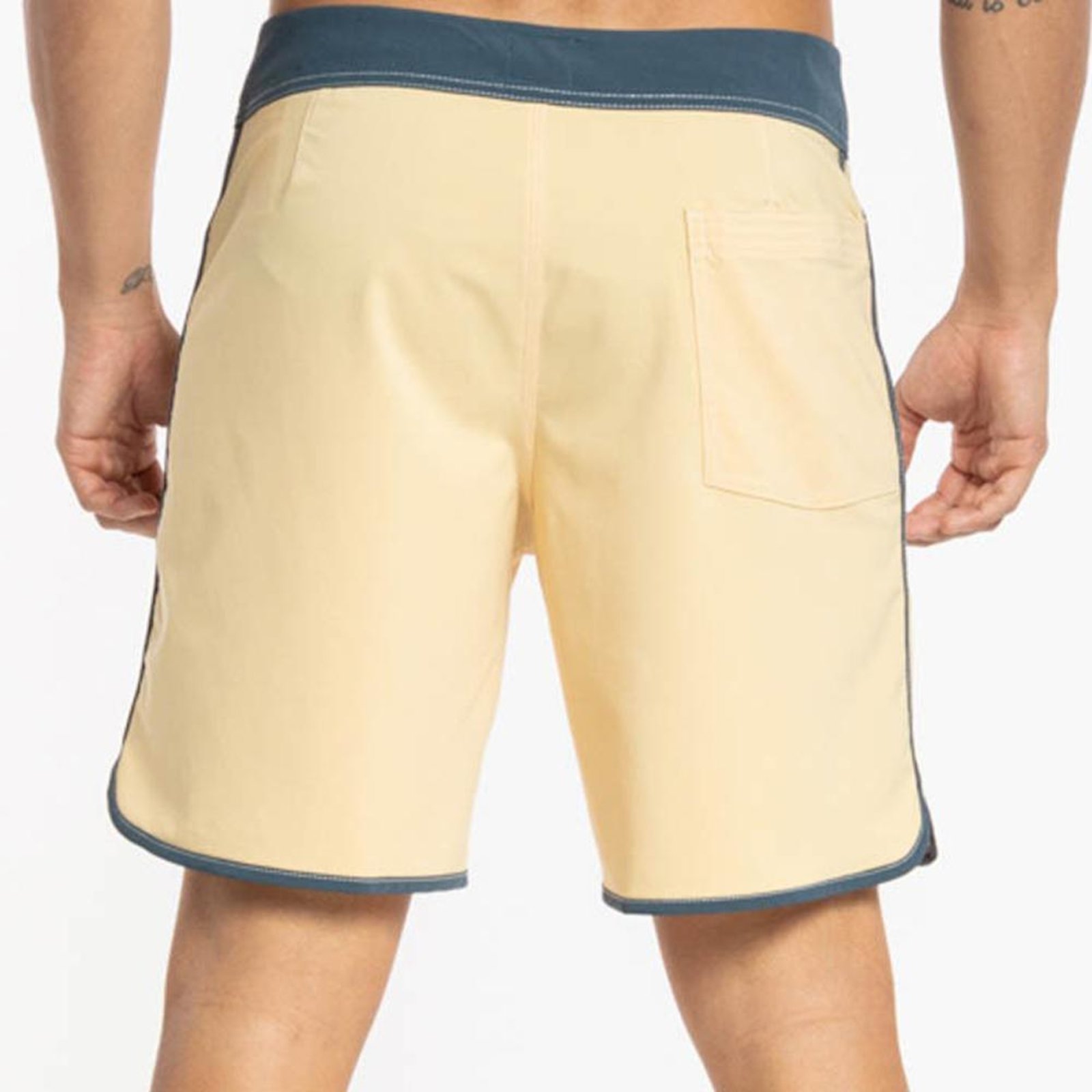 Bermuda Quiksilver Original Scallop 18 WT23 Masculina Wheat