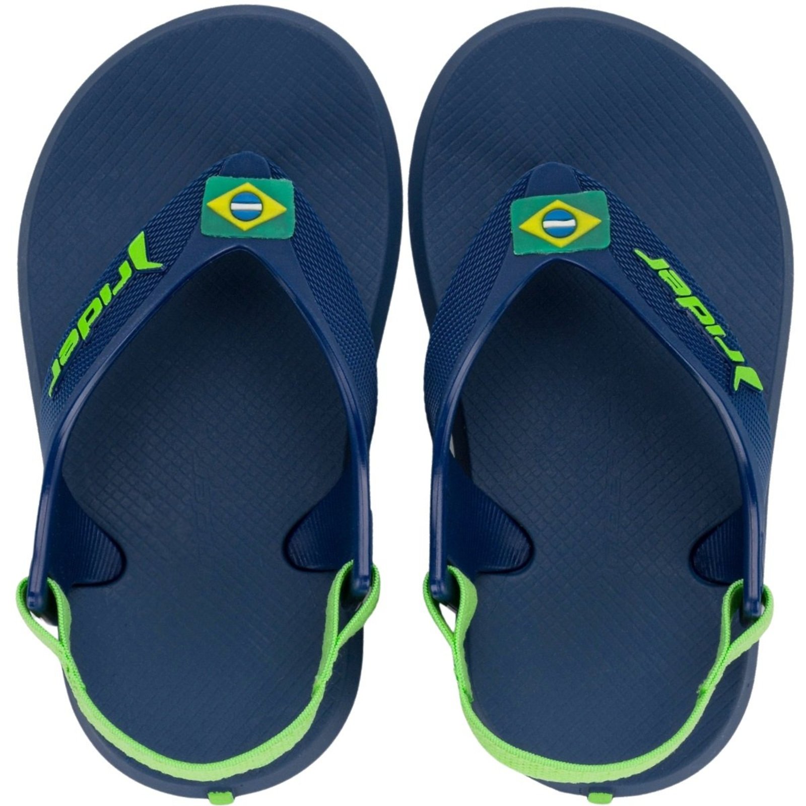 Infantil - Chinelo de Dedo Baby Rider R1 Tira Texturizada Menino