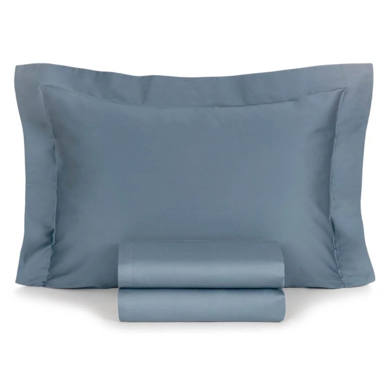 Jogo Cama Solteiro 300 Fios Karsten Bossa Azul Indigo