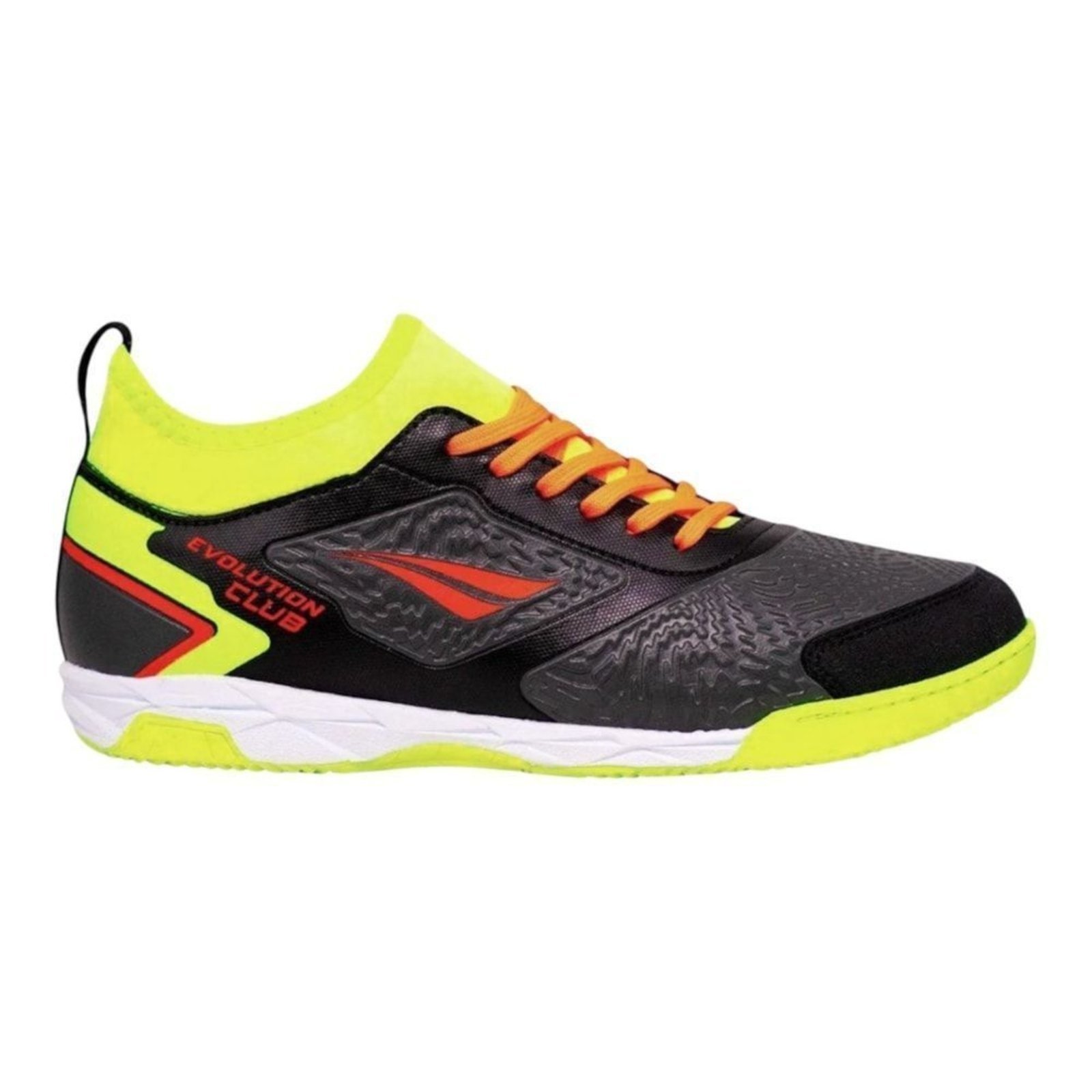 Chuteira Futsal Penalty Evolution Club Locker Y-1 - Preto - penalty