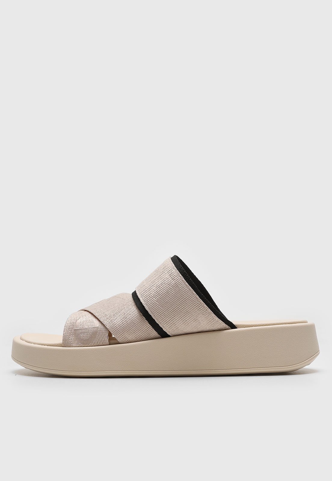 Sandália Papete Degalls Tira Logo Off-White
