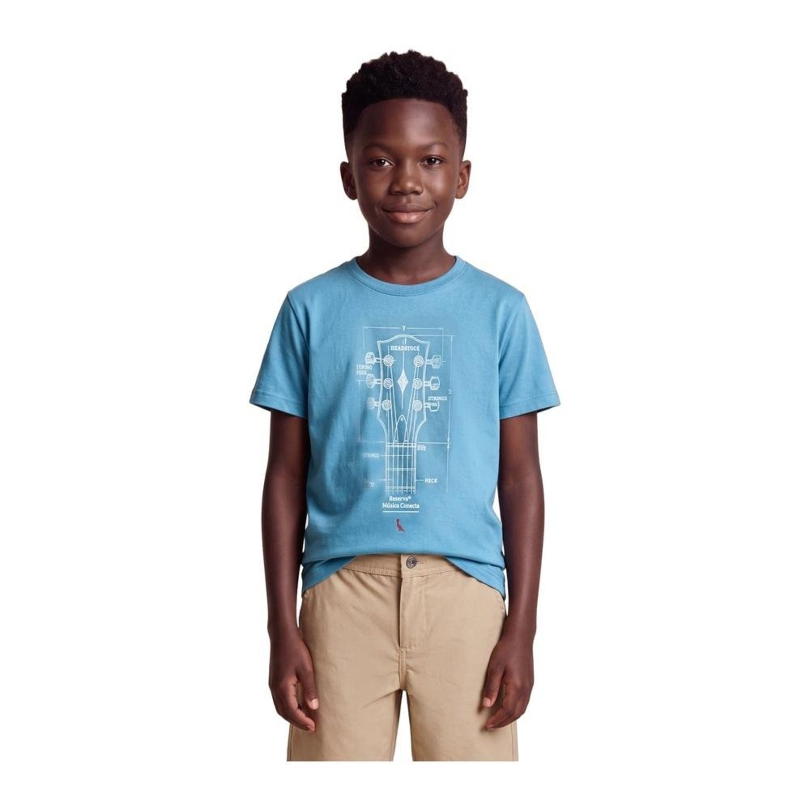 Infantil - CAMISETA MINI EST GUITAR SKETCH