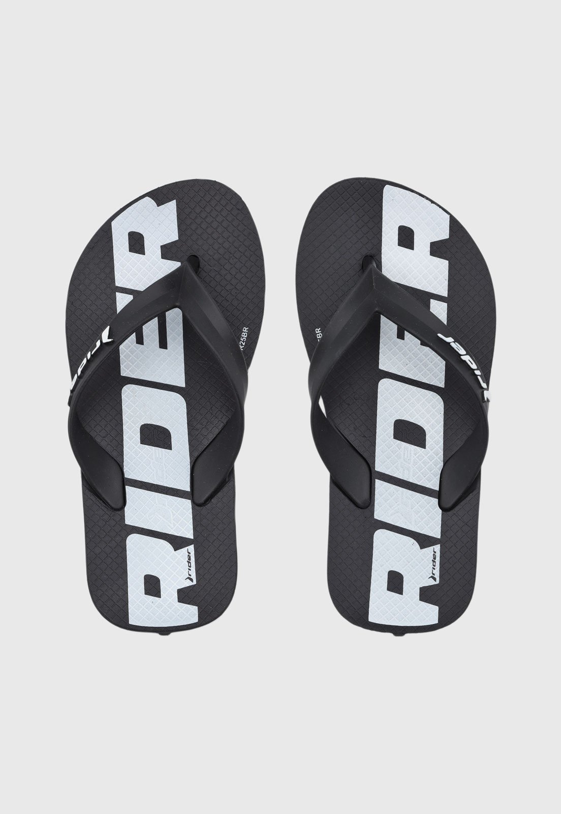 Vista 2 Infantil - Chinelo Rider Logo preto Rider preto