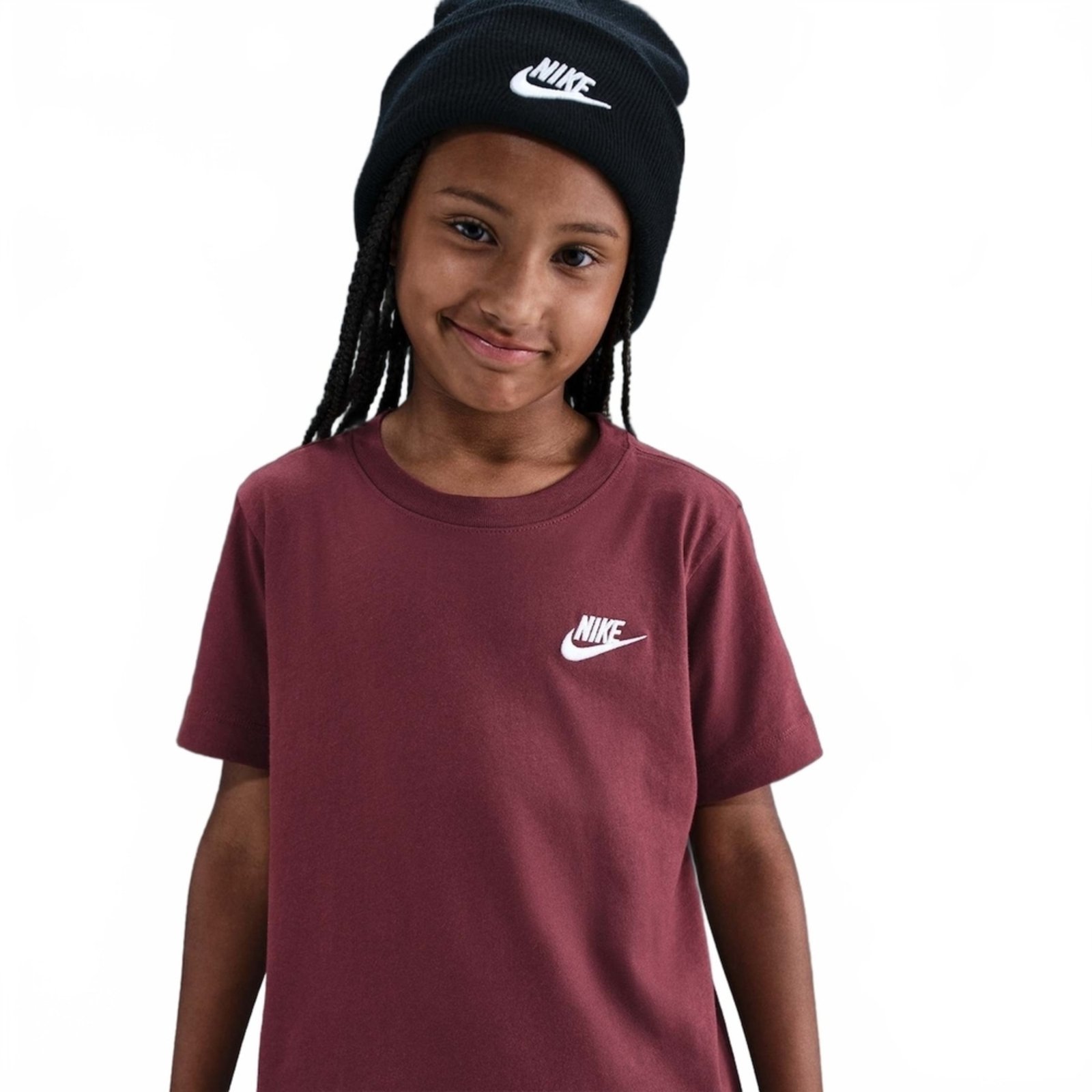 Infantil – Camiseta Nike Sportswear Futura