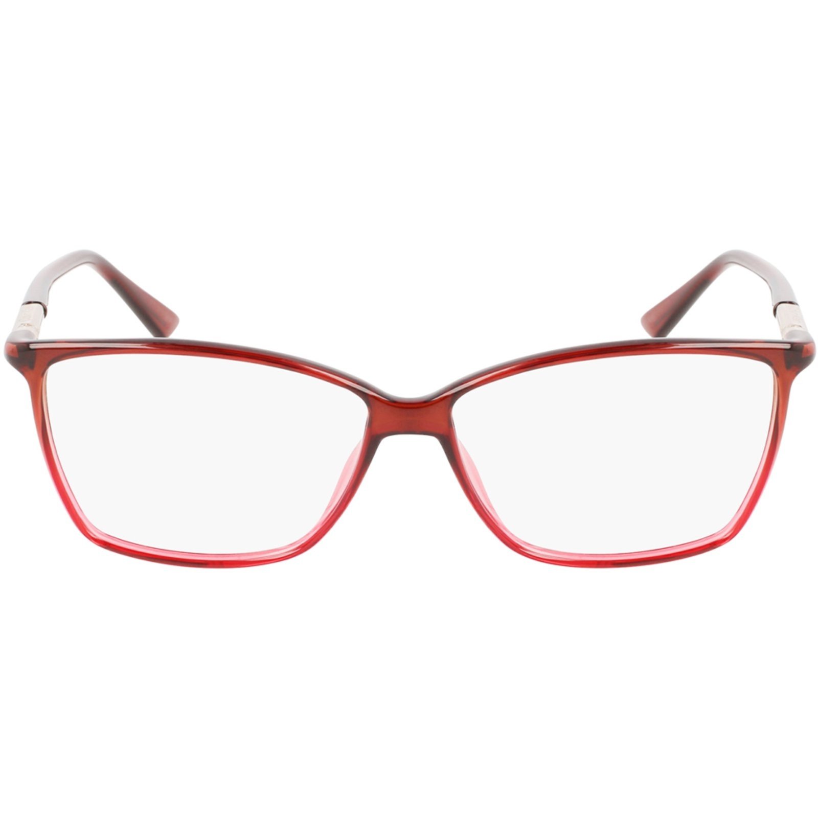 Vista 3 Armação Calvin Klein CK21524 605 Feminino vermelho vermelho