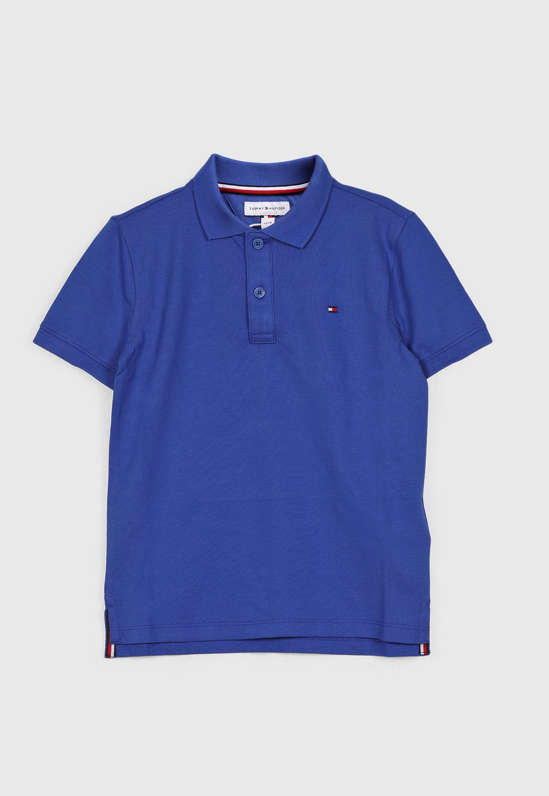 Infantil - Polo Tommy Hilfiger Clássica Azul