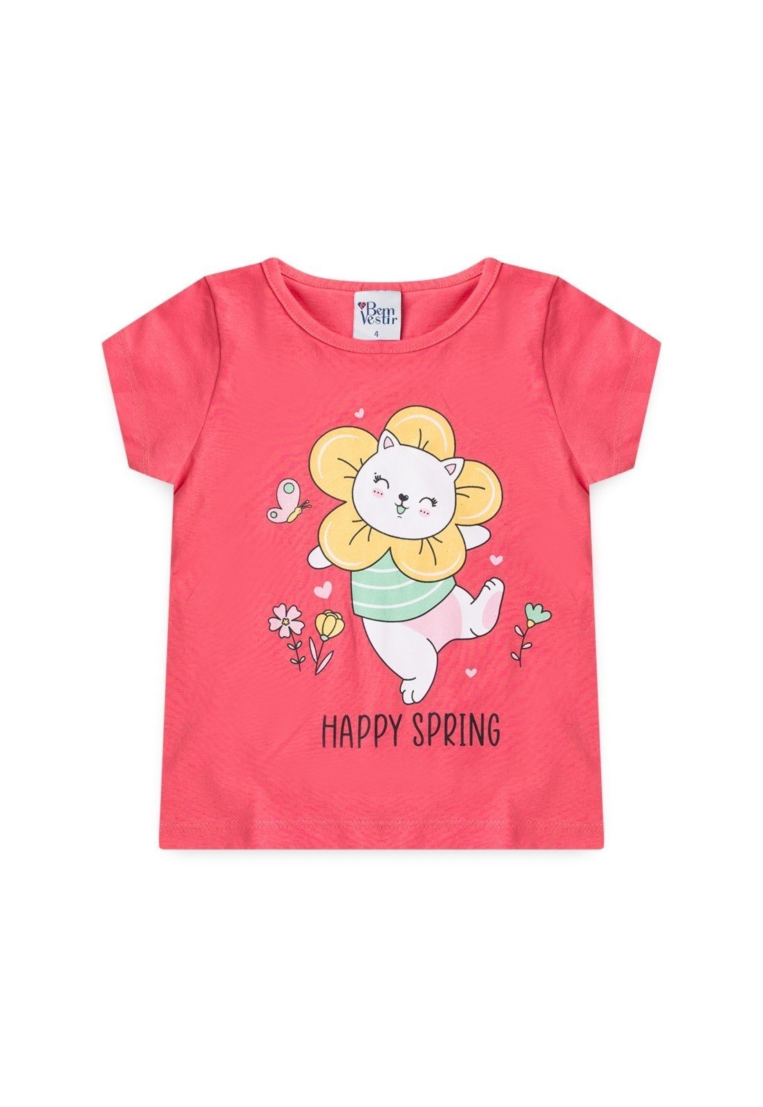 Vista 3 Infantil - Conjunto Bem Vestir Feminino Florzinha pink BEM VESTIR pink