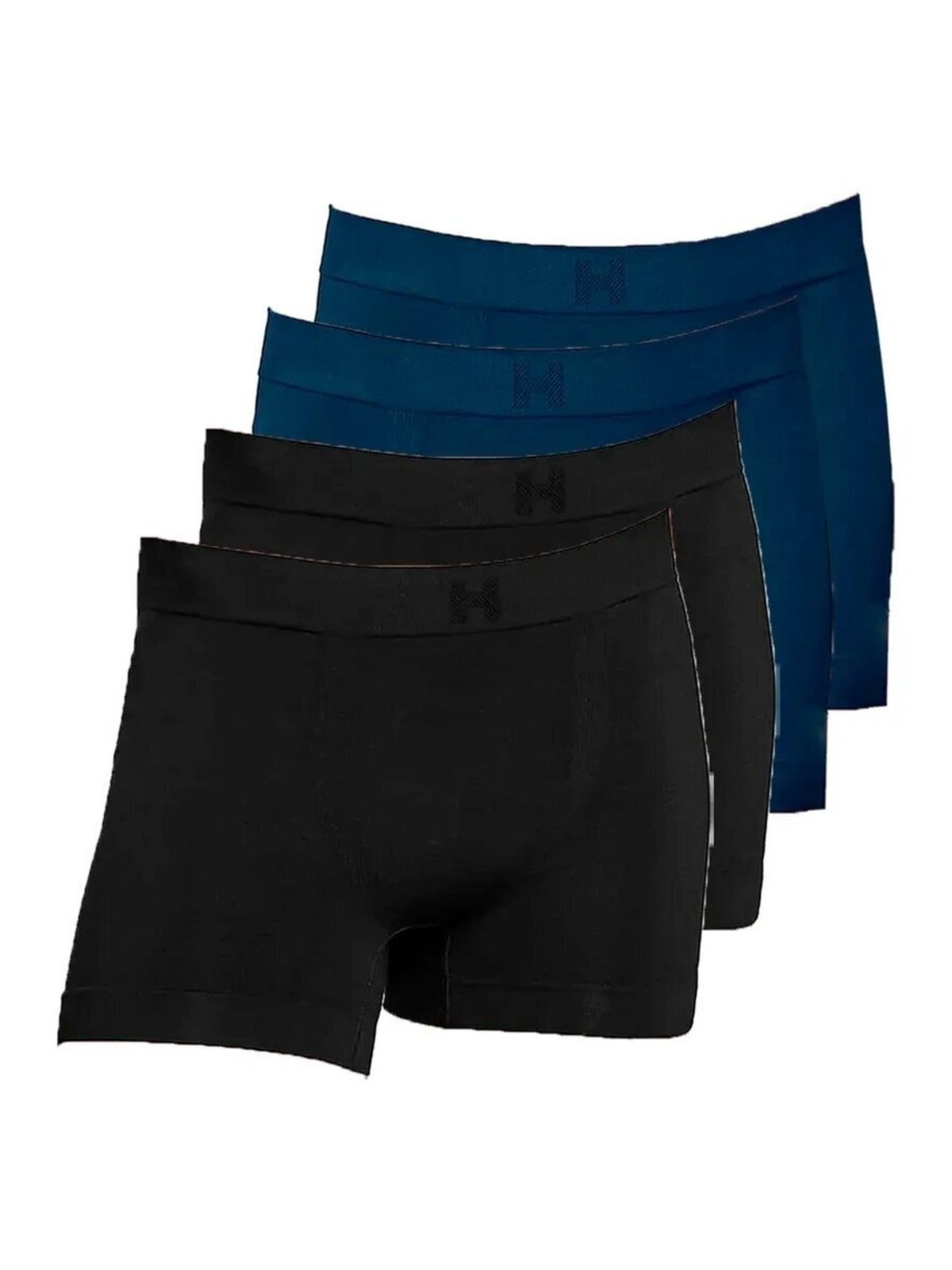 Kit com 4 Cuecas Boxer Hope Smc61020 Azul