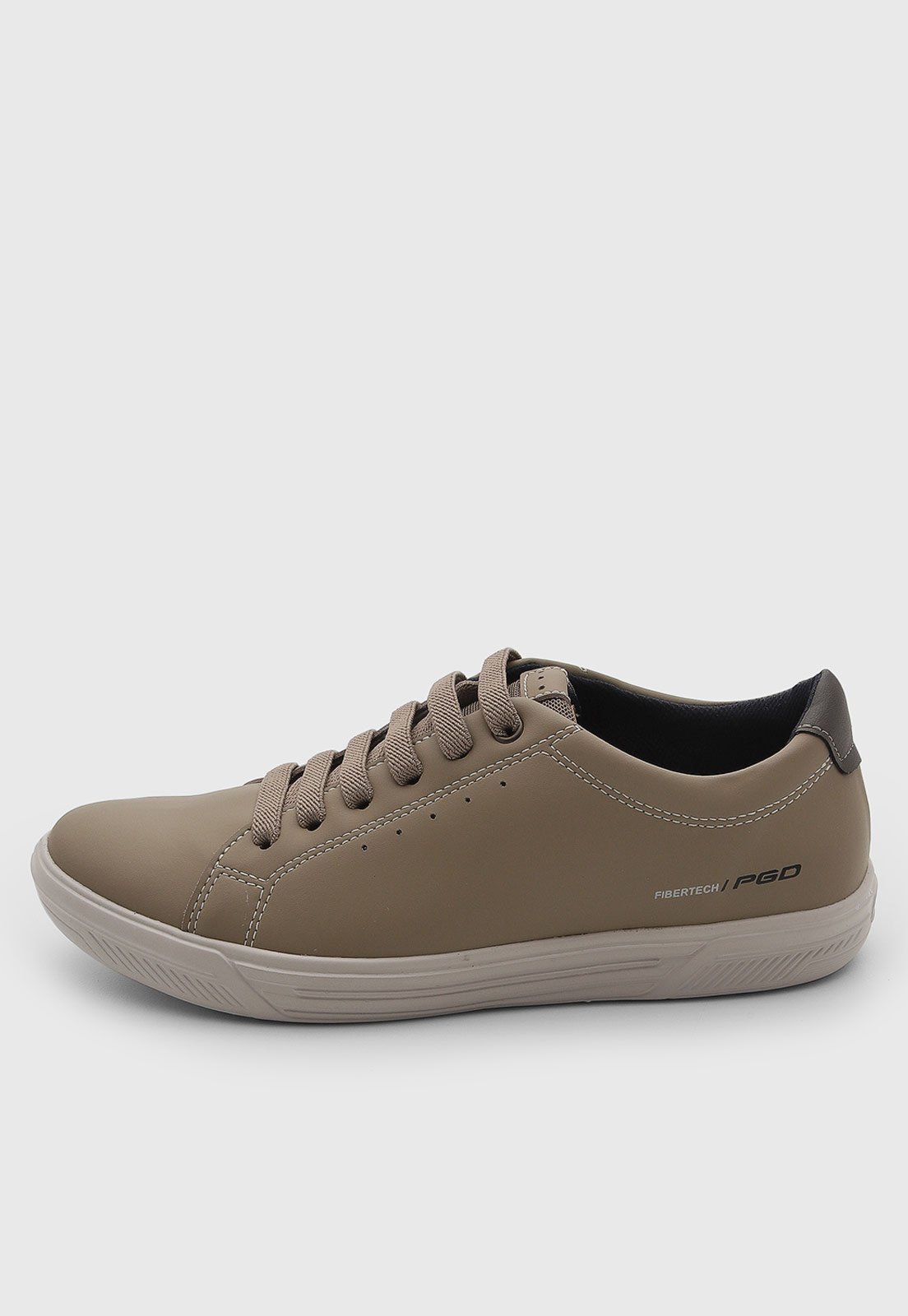 Tênis Masculino Pegada Casual Bege