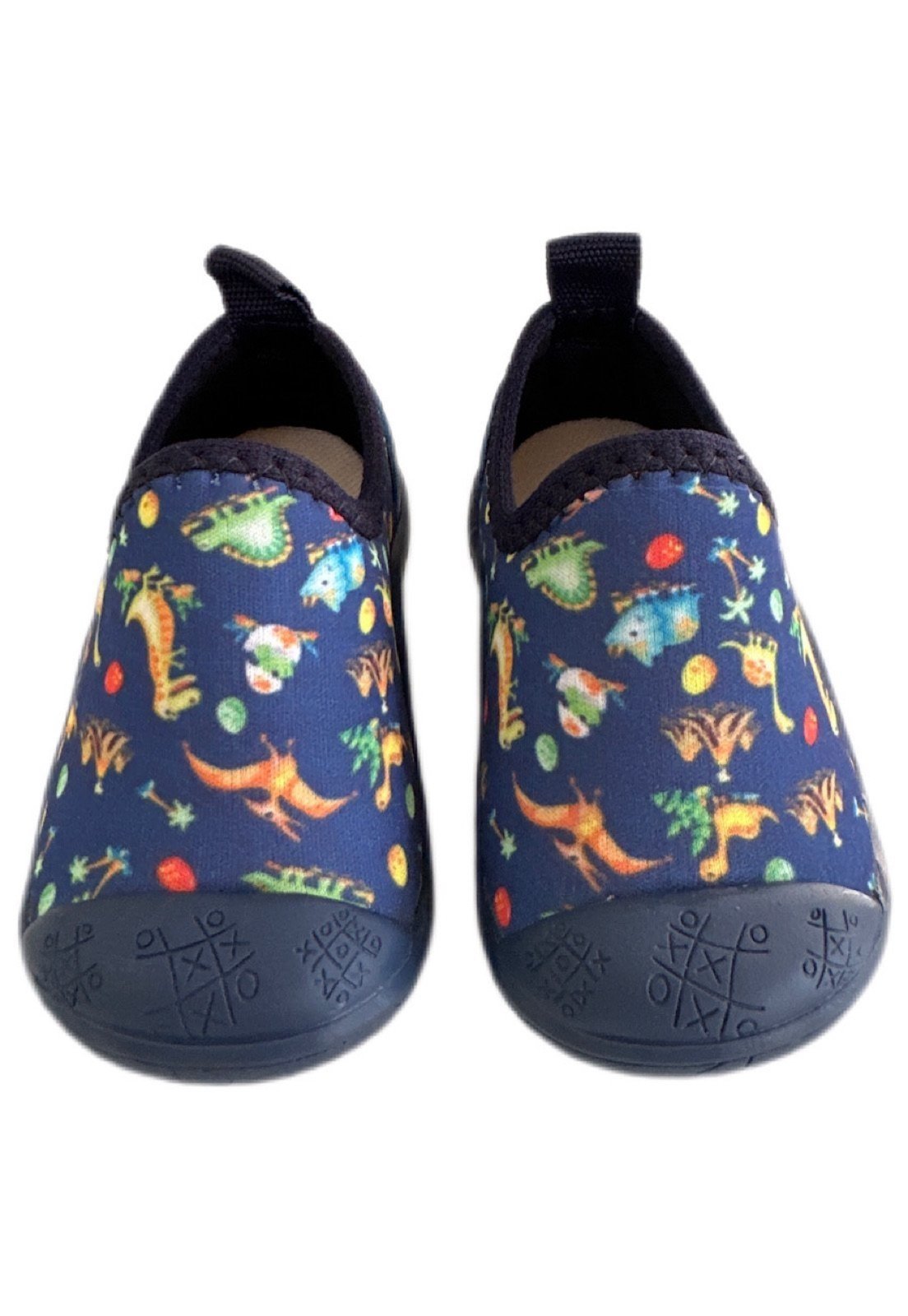 Vista 3 Infantil - Tenis meia calce facil Solzim para meninos Dino SOLZIM CALÇADOS azul marinho SOLZIM CALÇADOS azul marinho
