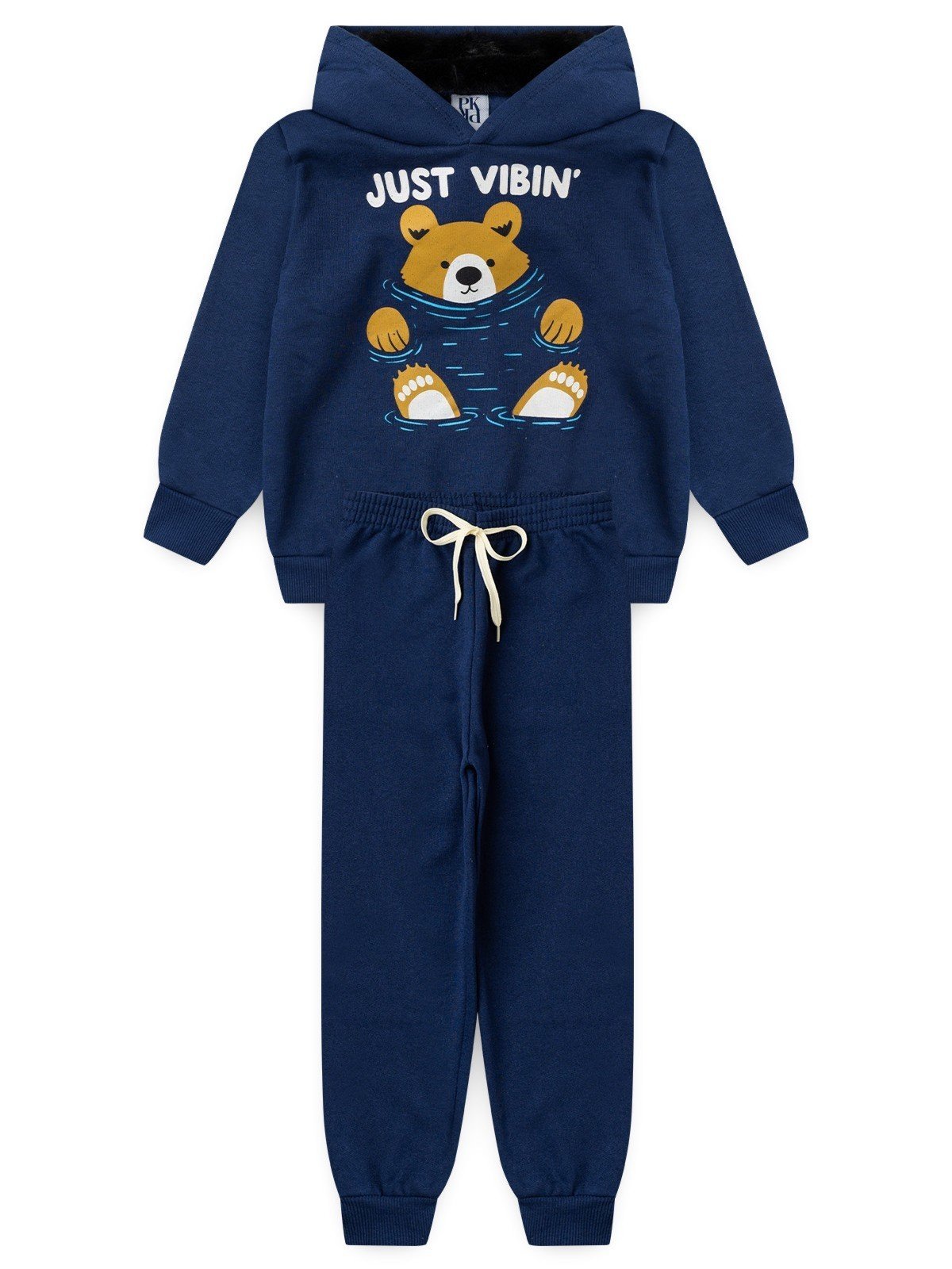 Infantil - Conjunto Platinum Aventura No Lago Azul Marinho