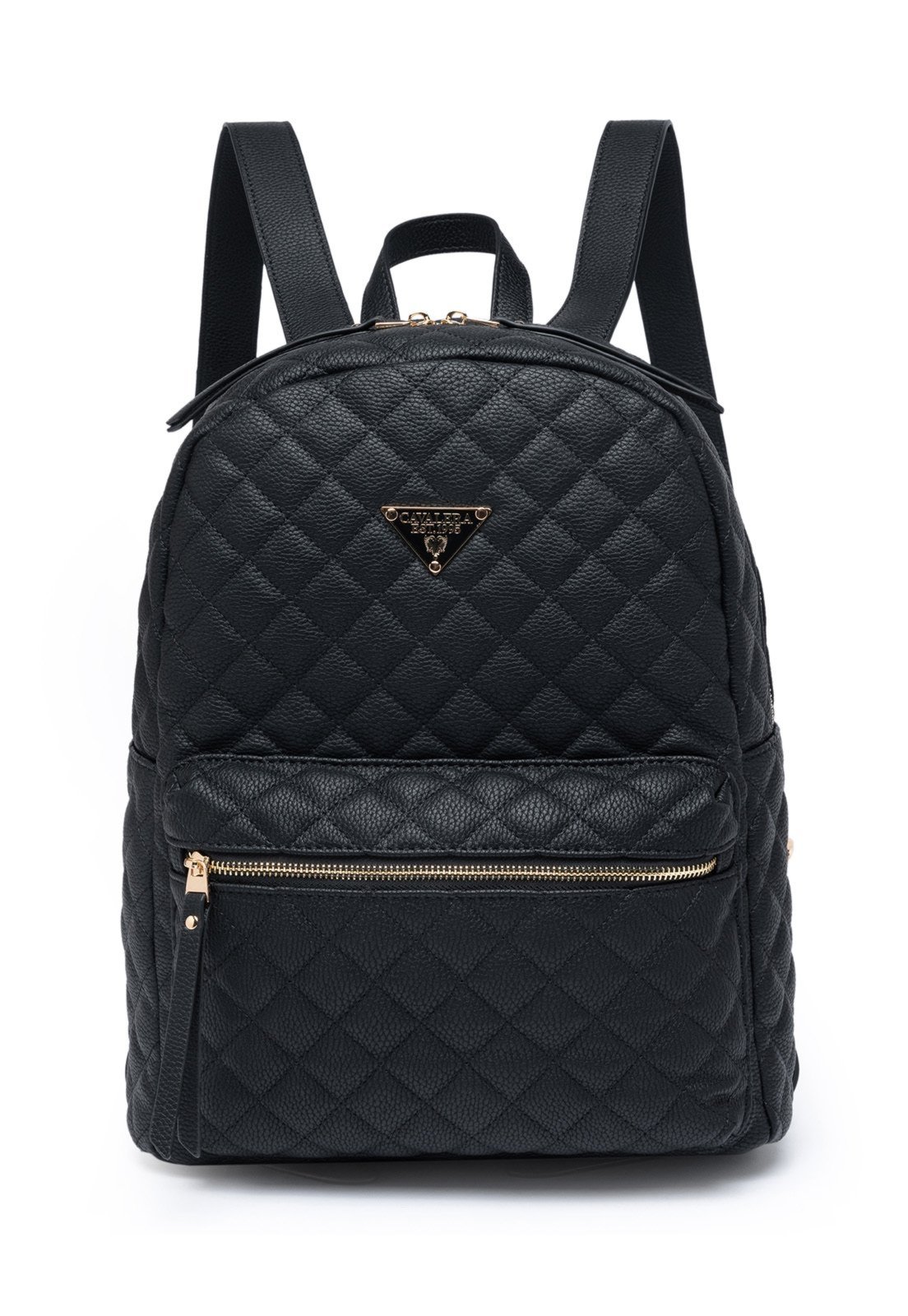Vista 2 Mochila Cavalera Resistente Bolsa Escolar Feminina preto Cavalera preto