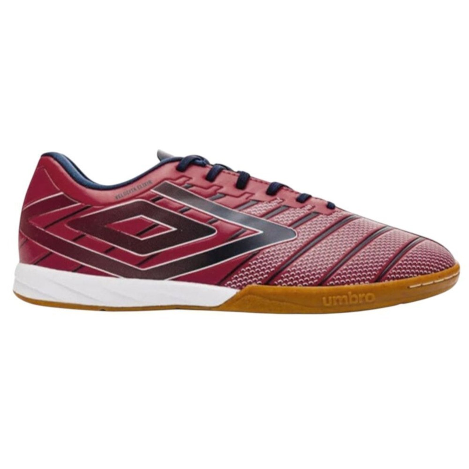 Chuteira Futsal Umbro Velocita Elixir Club - Vermelho - umbro