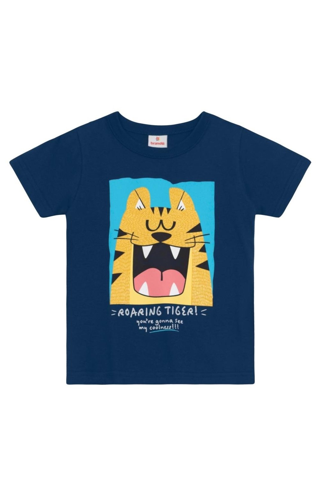 Infantil - Camiseta menino em meia malha Brandili