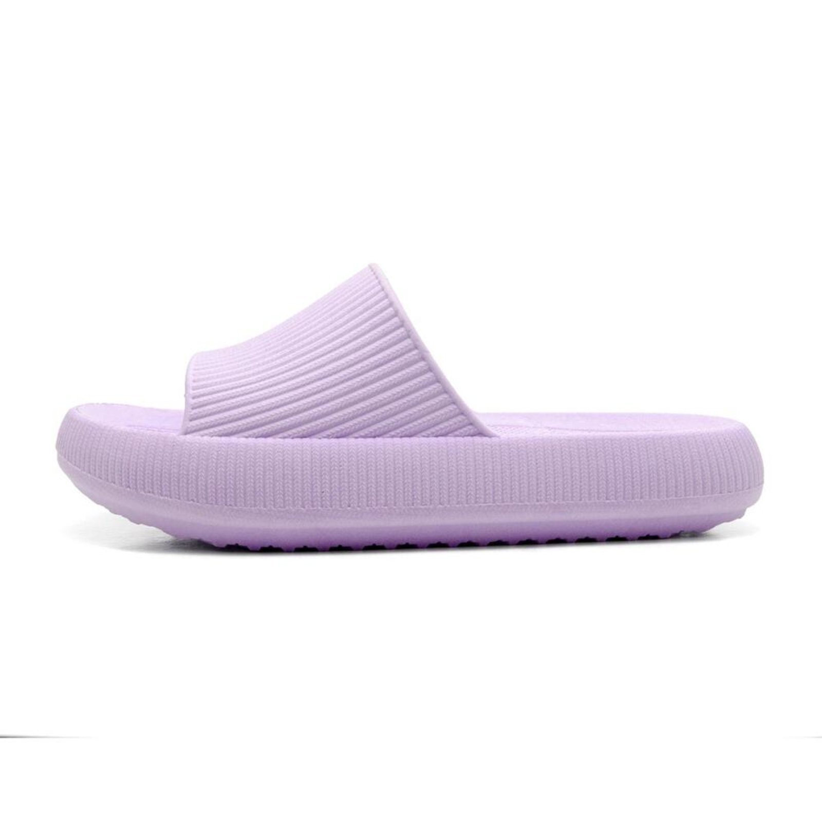 Chinelo Feminino Nuvem Ortopédico Slide Confortavel Lilas
