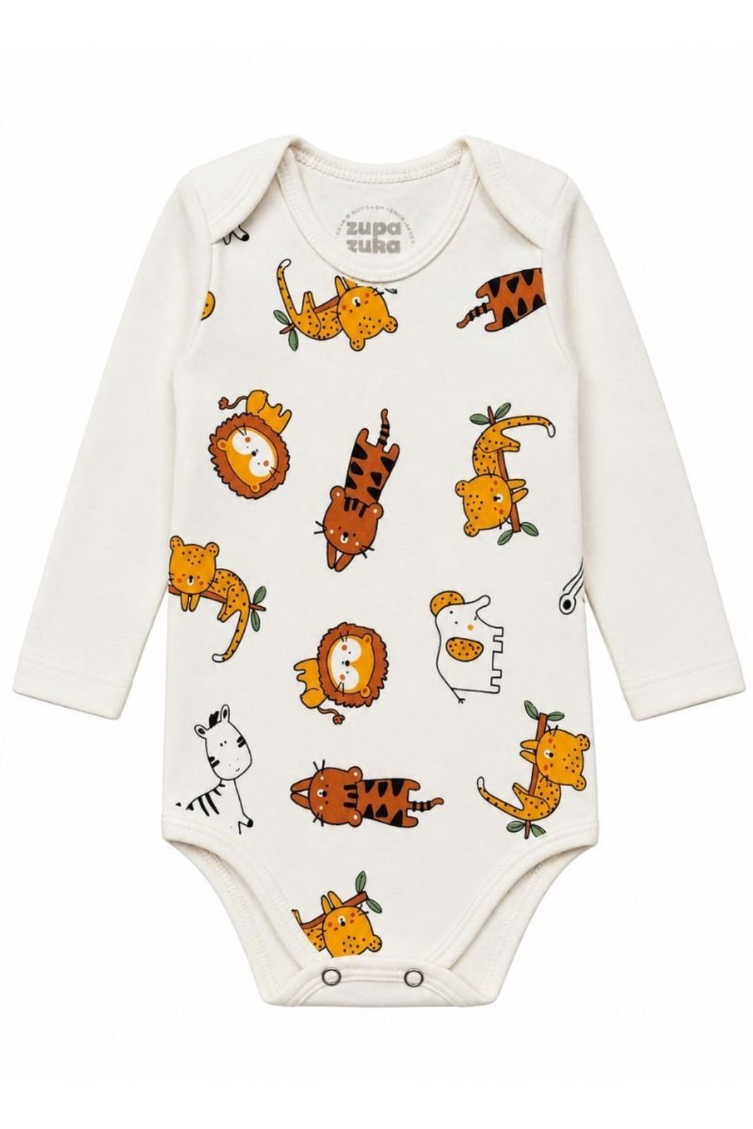 Infantil - Kit Menino 3 Peças Safari Body Manga Longa e Curta Suedine + Calça com Punho