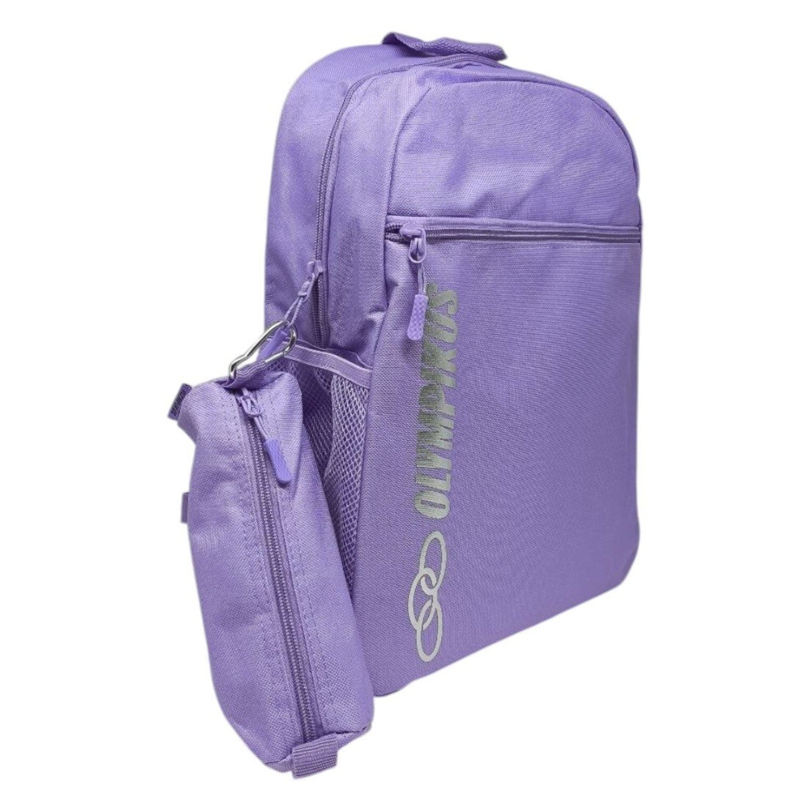 Mochila Juvenil Escolar Leve Resistente Estojo Olympikus