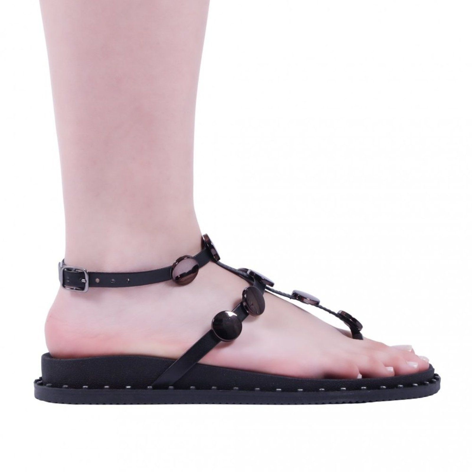 Sandália Papete Feminina Zariff U888122 Zariff Preto