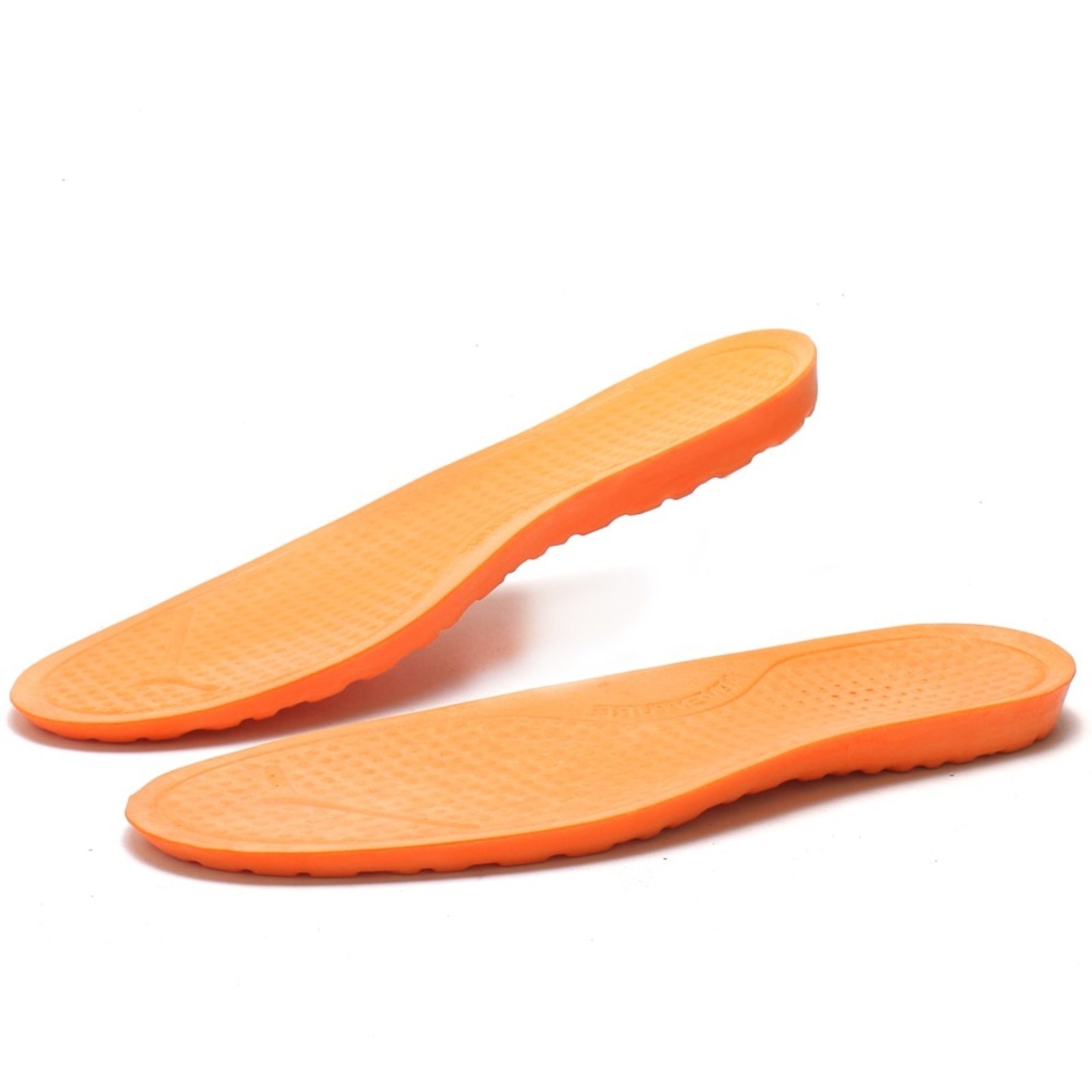 Palmilha Gel Anatomica Conforto Ortopedico Macia Laranja Grossa