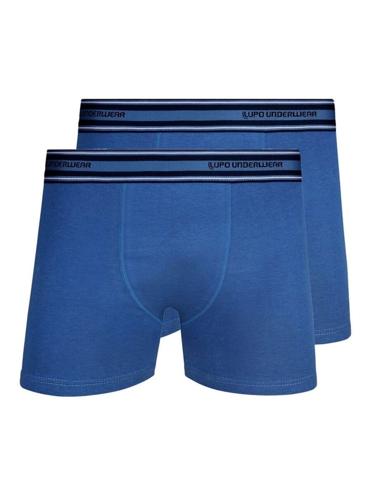 Kit com 2 Cuecas Boxer Lupo 523-003 Azul
