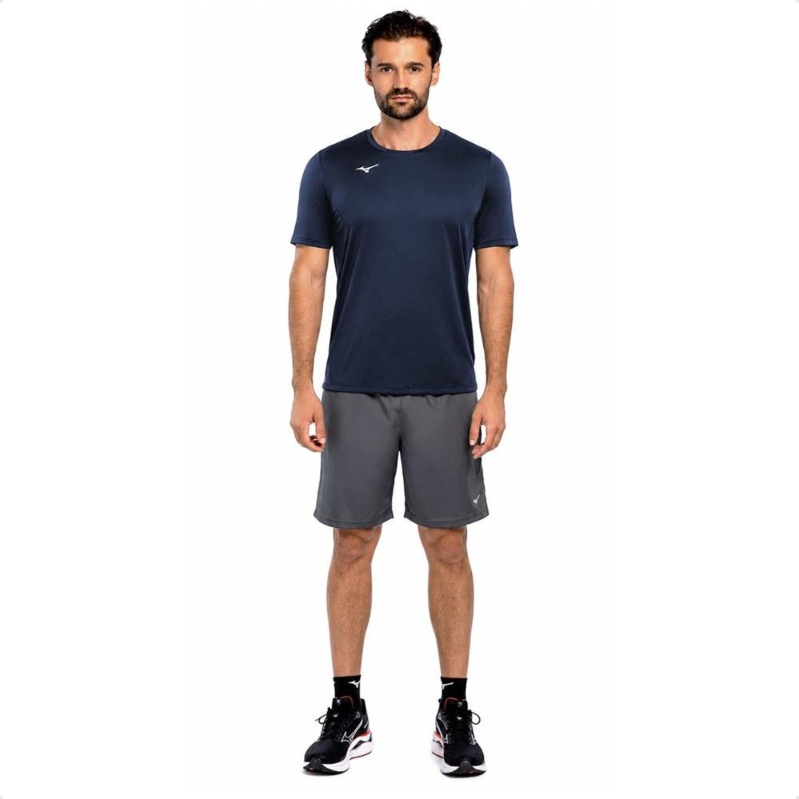 Camiseta Mizuno Energy 2.0 Masculina Azul Marinho