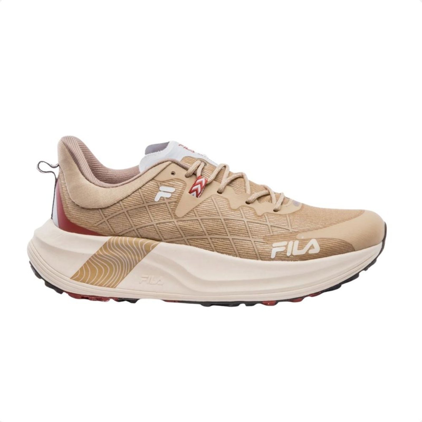 Tênis Fila Racer Skytrail Feminino Bege