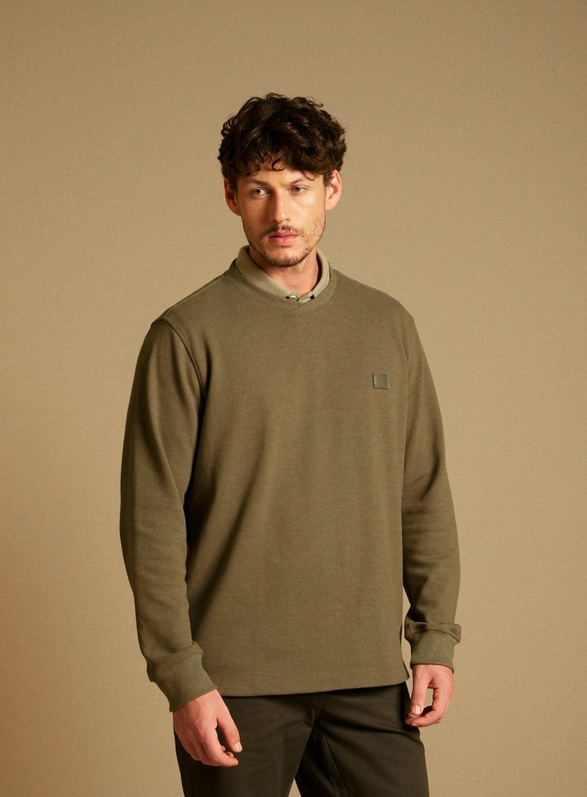 Blusão Masculino New Comfort Texturizado Forum Verde Sap