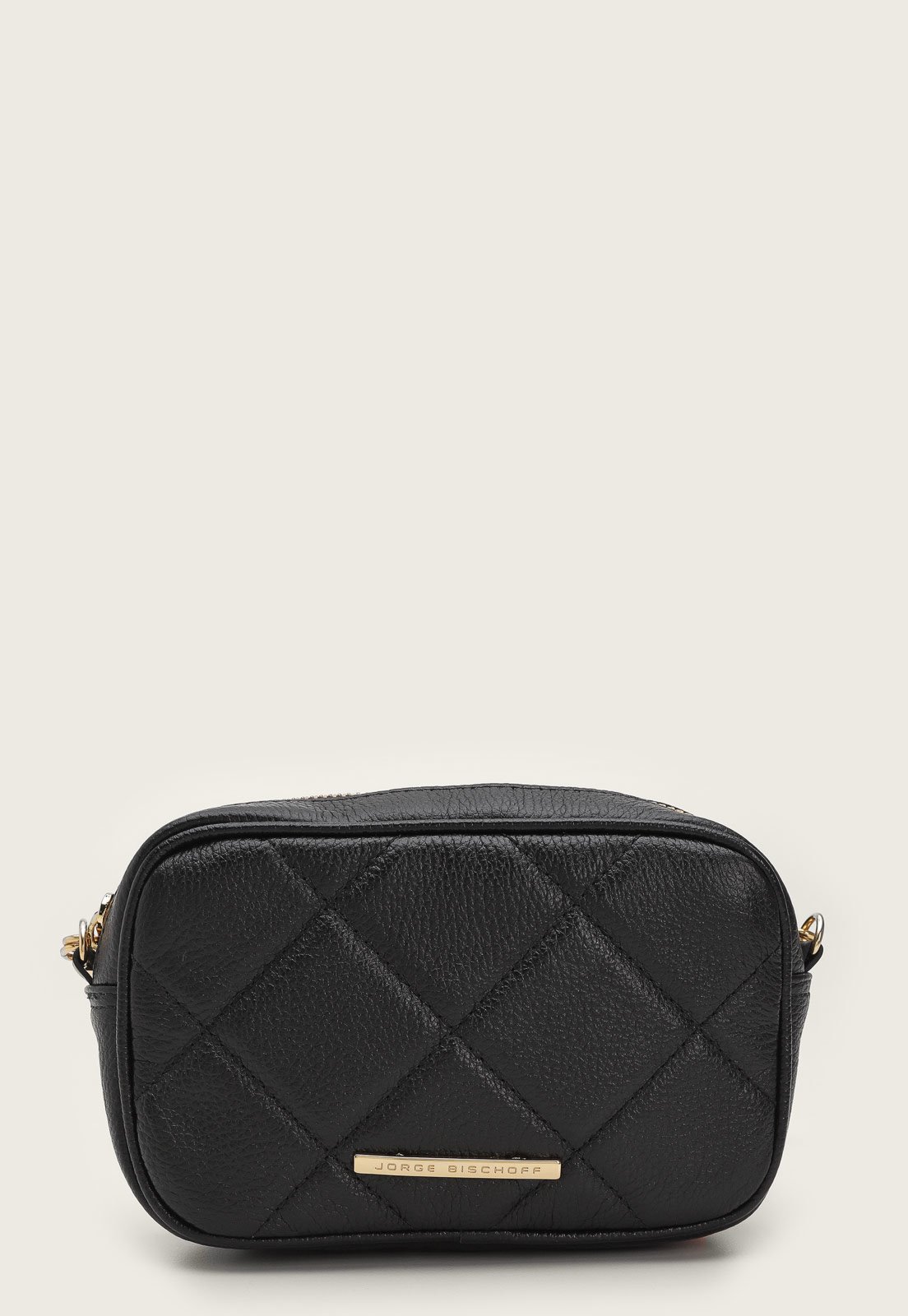 Bolsa Jorge Bischoff Matelassê Preta
