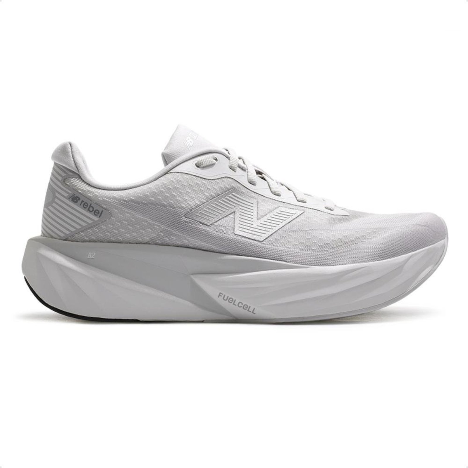 Tenis New Balance Fuelcell Rebel V5 Masculino Cinza