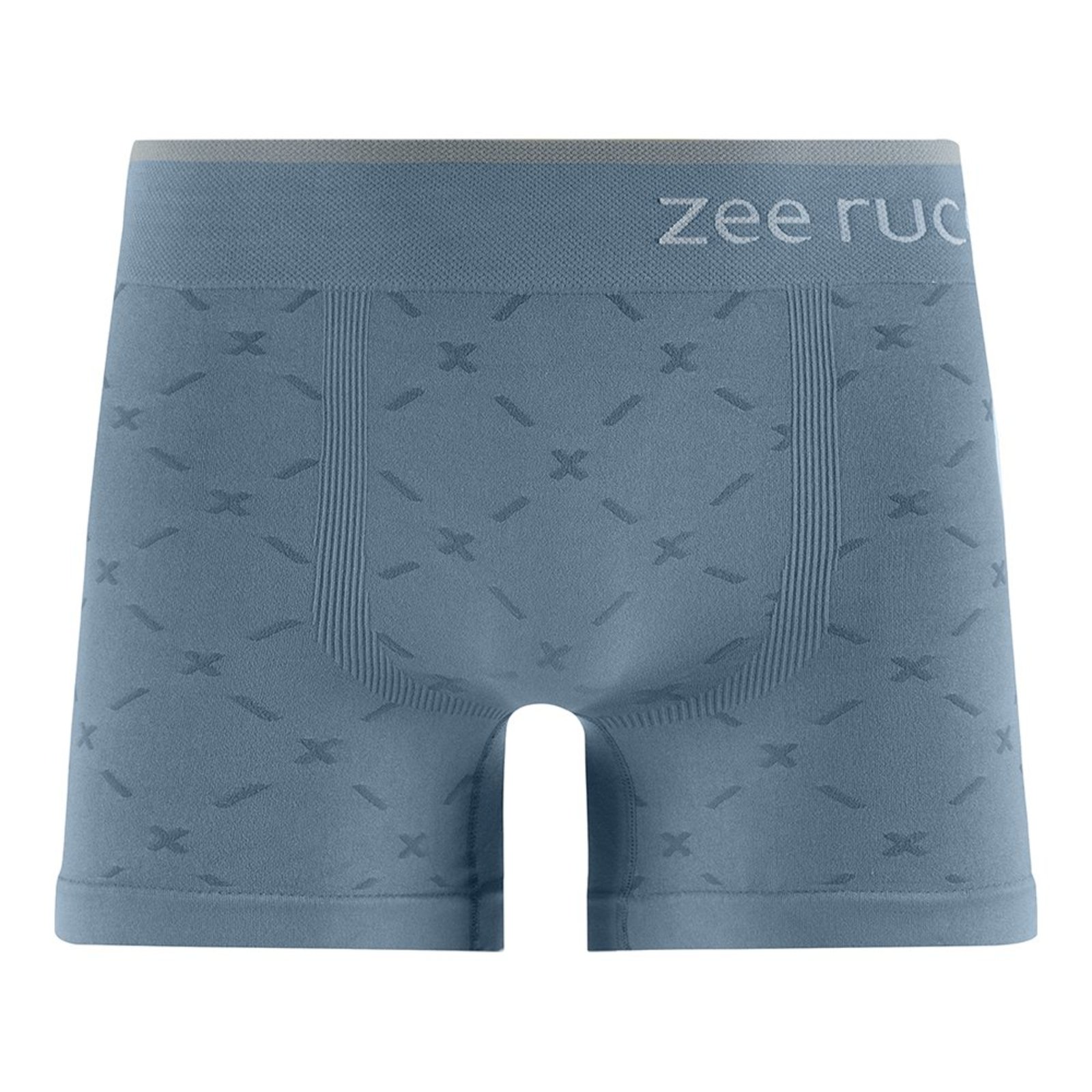 Cueca Boxer Detalhes Jacquard Azul