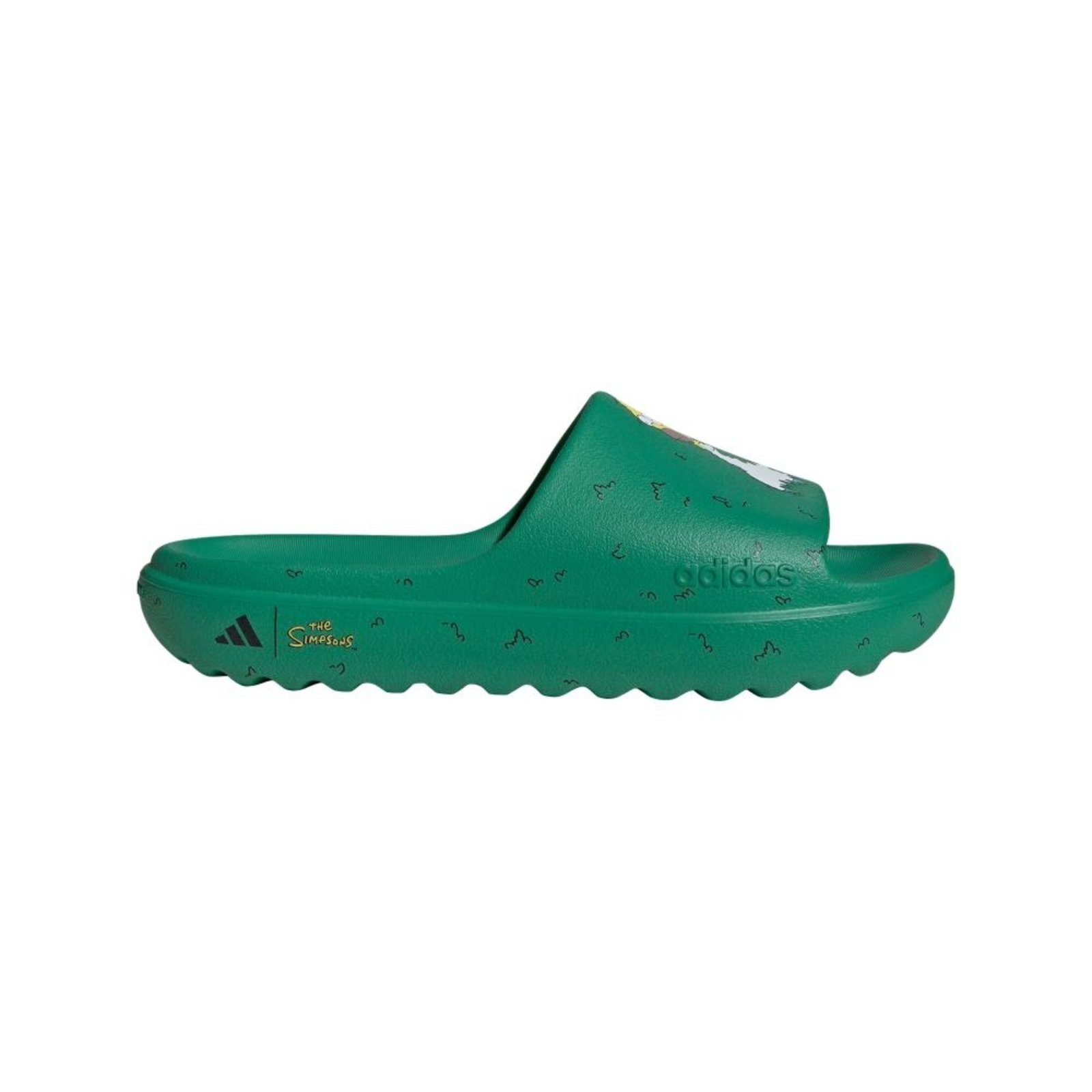 CHINELO adidas THE SIMPSONS ADILETTE LUMIA adidas Sportswear Verde