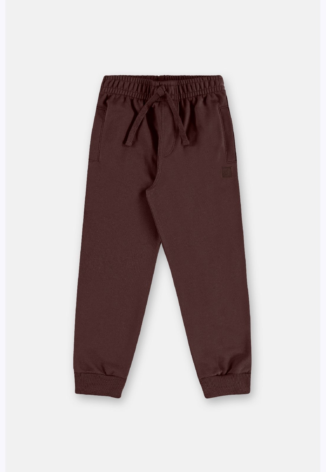 Infantil - Calça Em Moletom Sem Felpa Up Baby Marrom