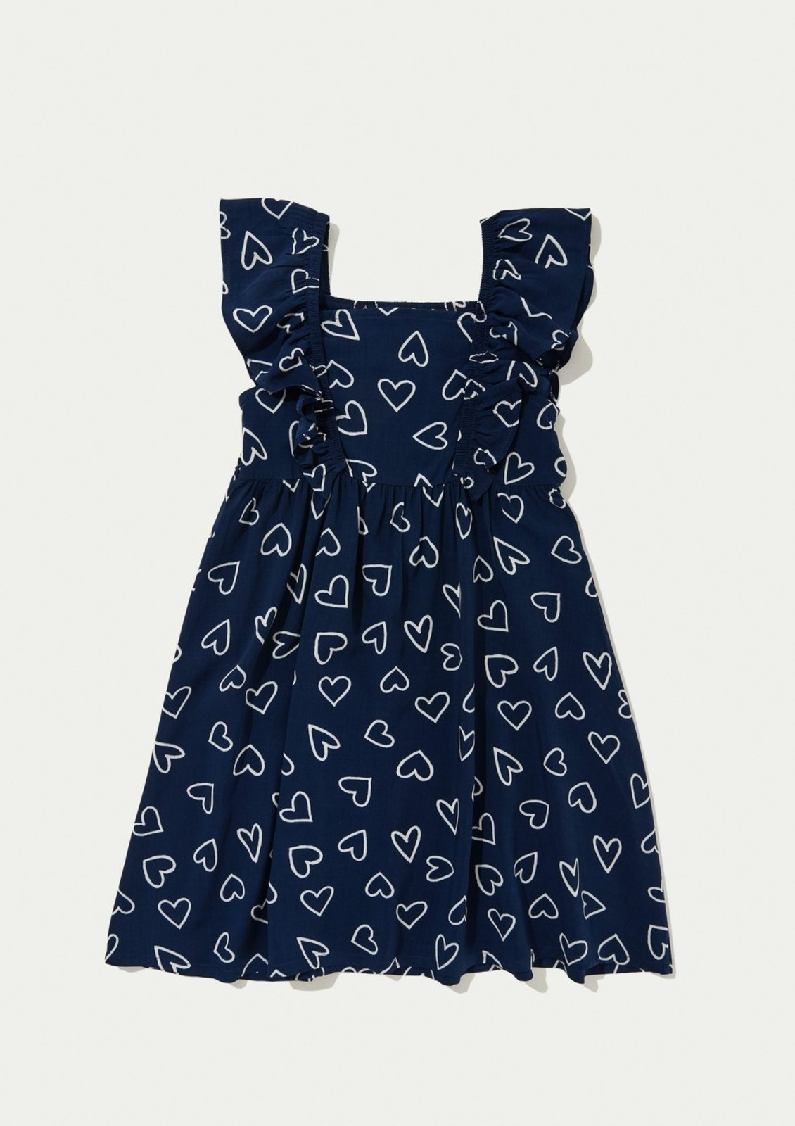 Infantil - Vestido Curto Com Babados Hering