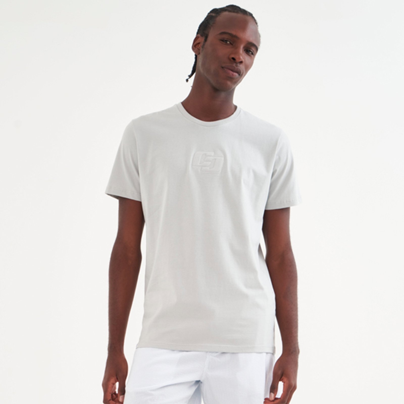 Camiseta Colcci Big Iconic Pr26 Cinza Castelo Masculino