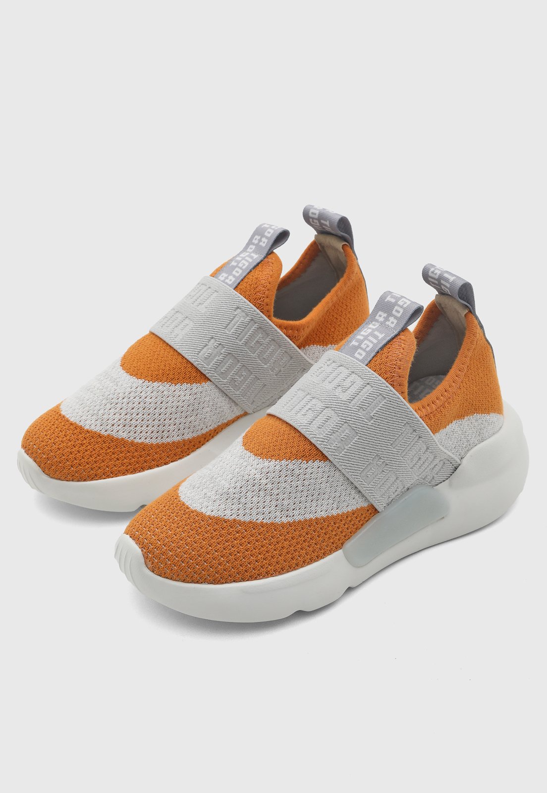 Infantil - Tênis Tigor T Tigre Flyby 93 Neoknit Laranja