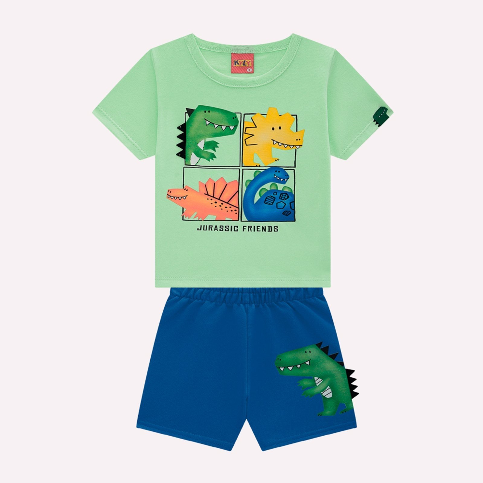 Infantil – Conjunto Menino Dinossauros Kyly