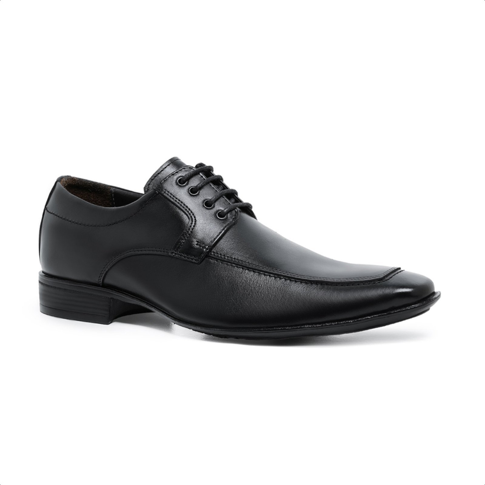 Sapato Social Malbork Estilo Italiano Couro Preto 400P
