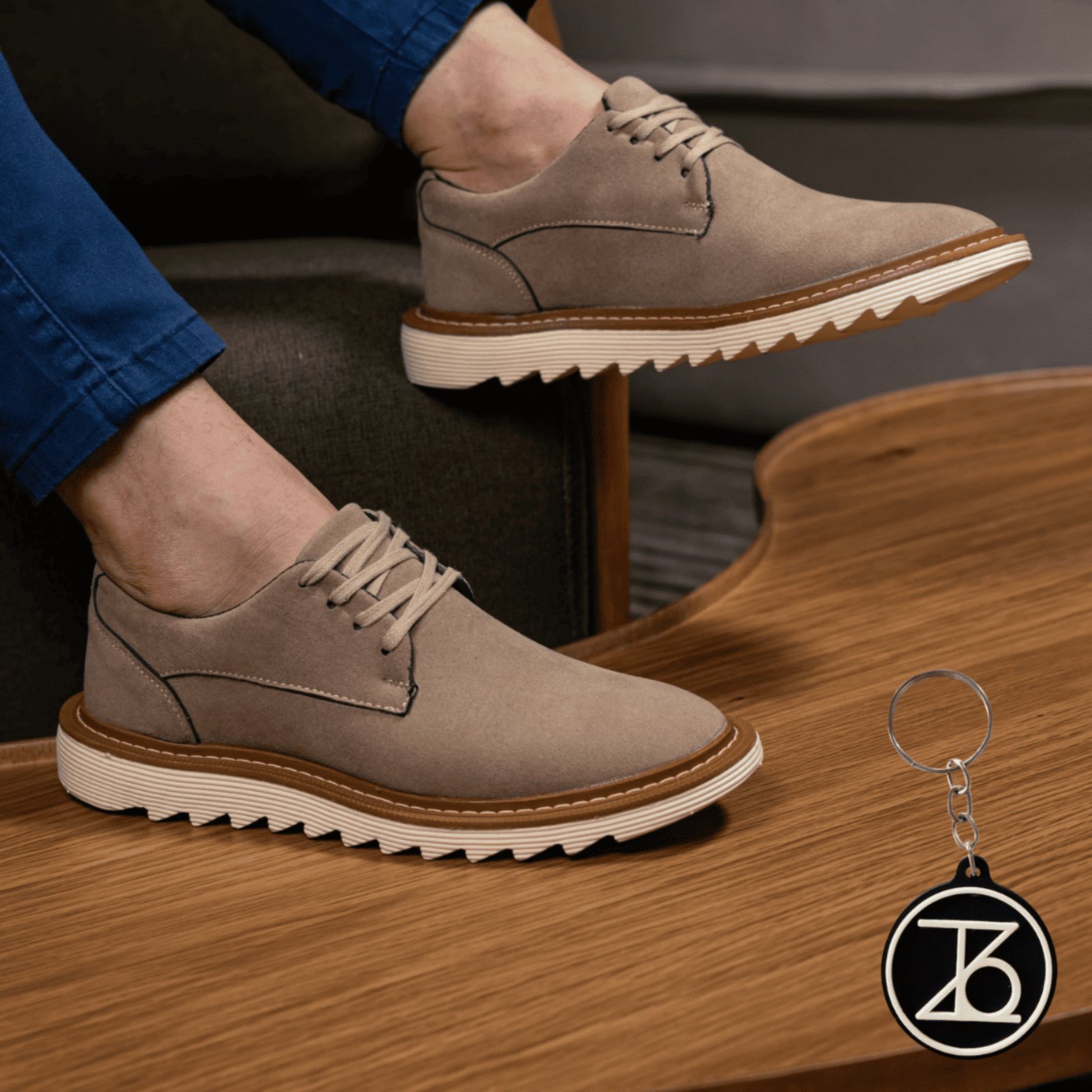 Sapato Social Mocassim Masculino Couro Legítimo Conforto Elegância + Brinde Chaveiro Thézb