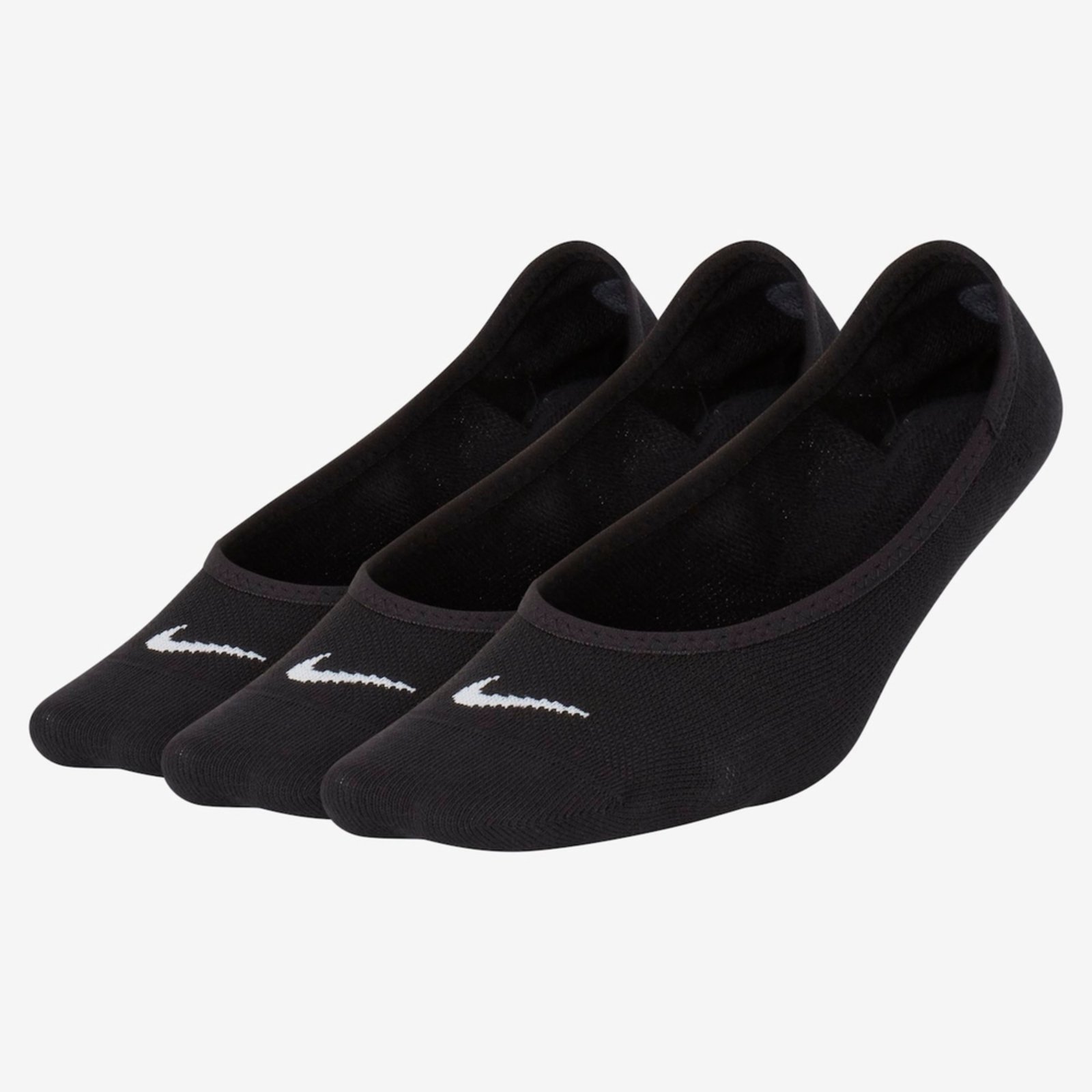Vista 2 Meia Nike Everyday Lightweight preto Nike preto