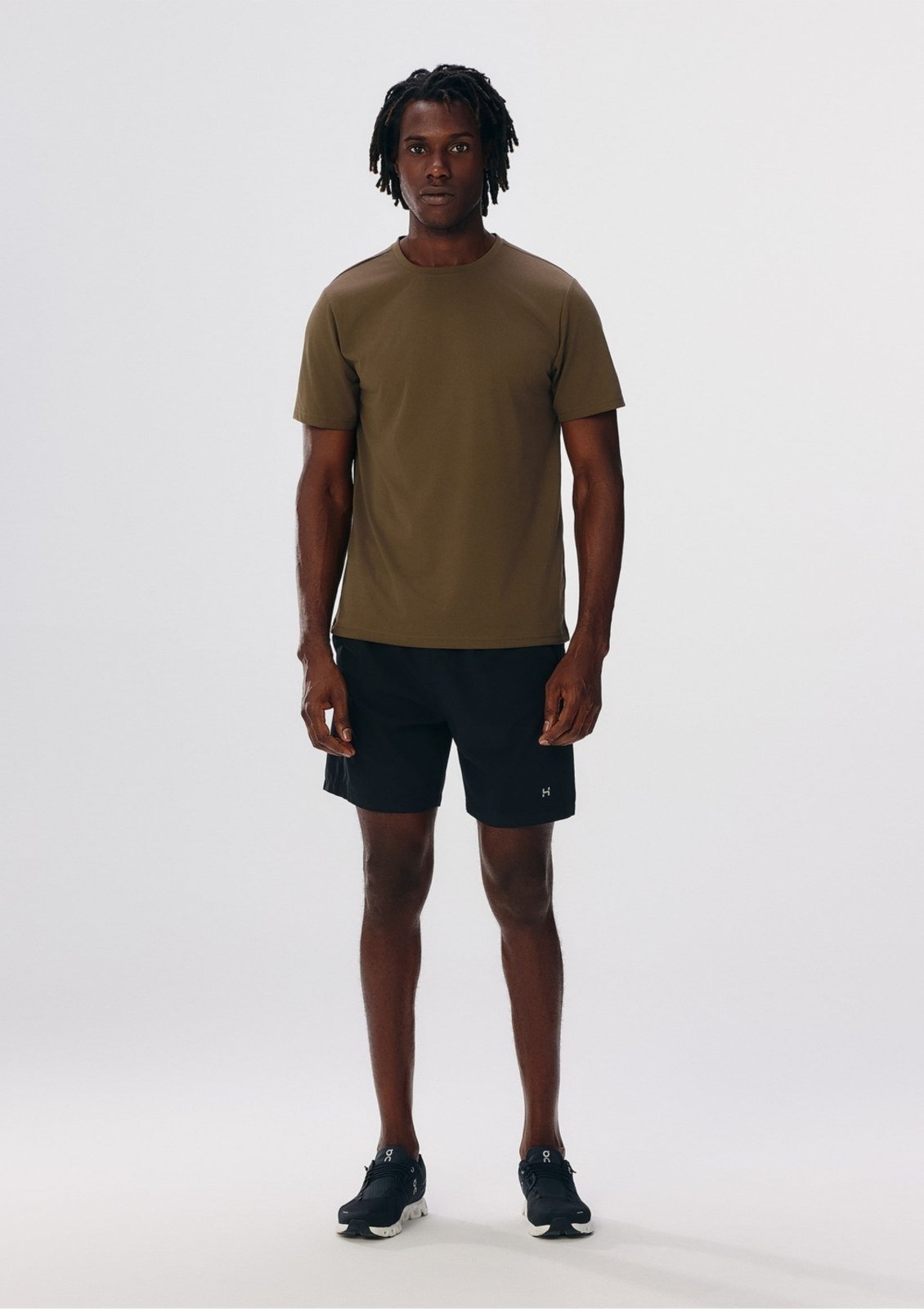 Vista 3 Camiseta Esportiva Básica Masculina Ultra Hering HERING SPORTS marrom HERING SPORTS marrom