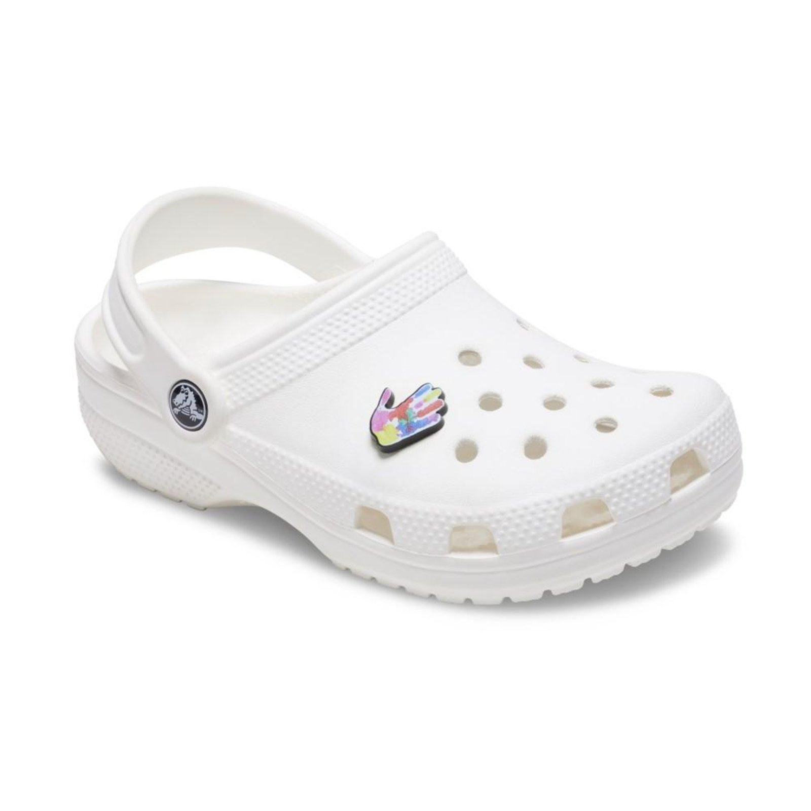 Vista 3 Infantil - Jibbitz™ Mão Holi Crocs branco