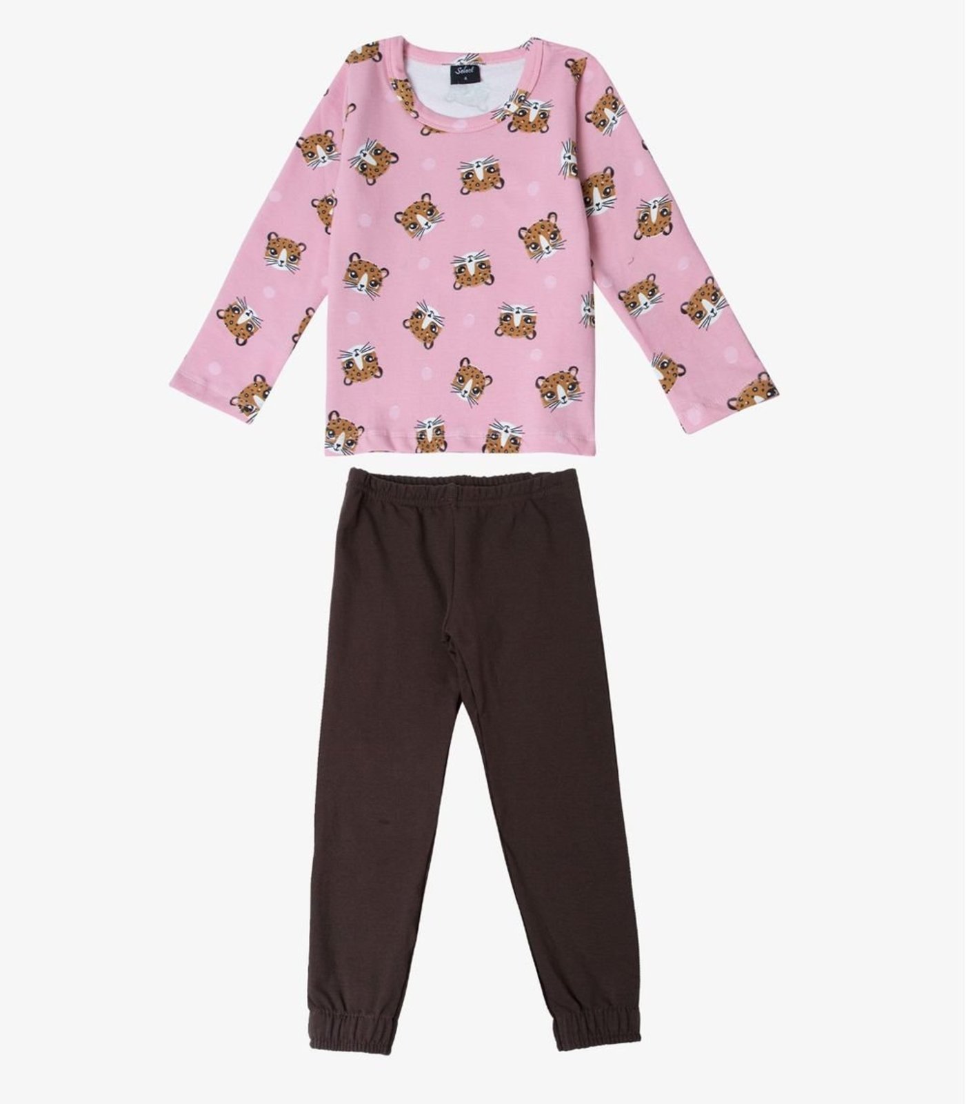Pijama Menina Select Rosa